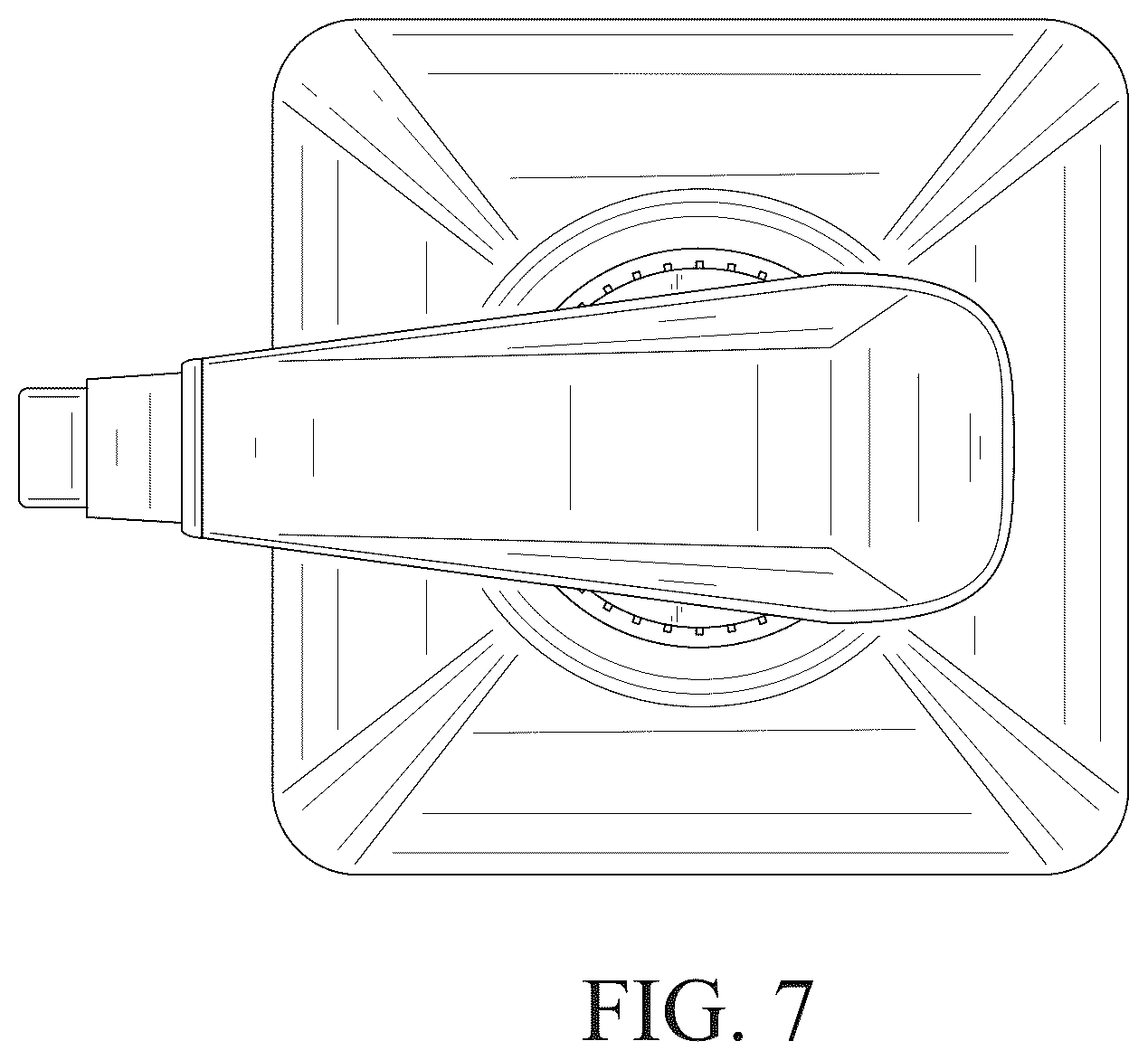 Patent USD1043358 Figure 7 – Bottle