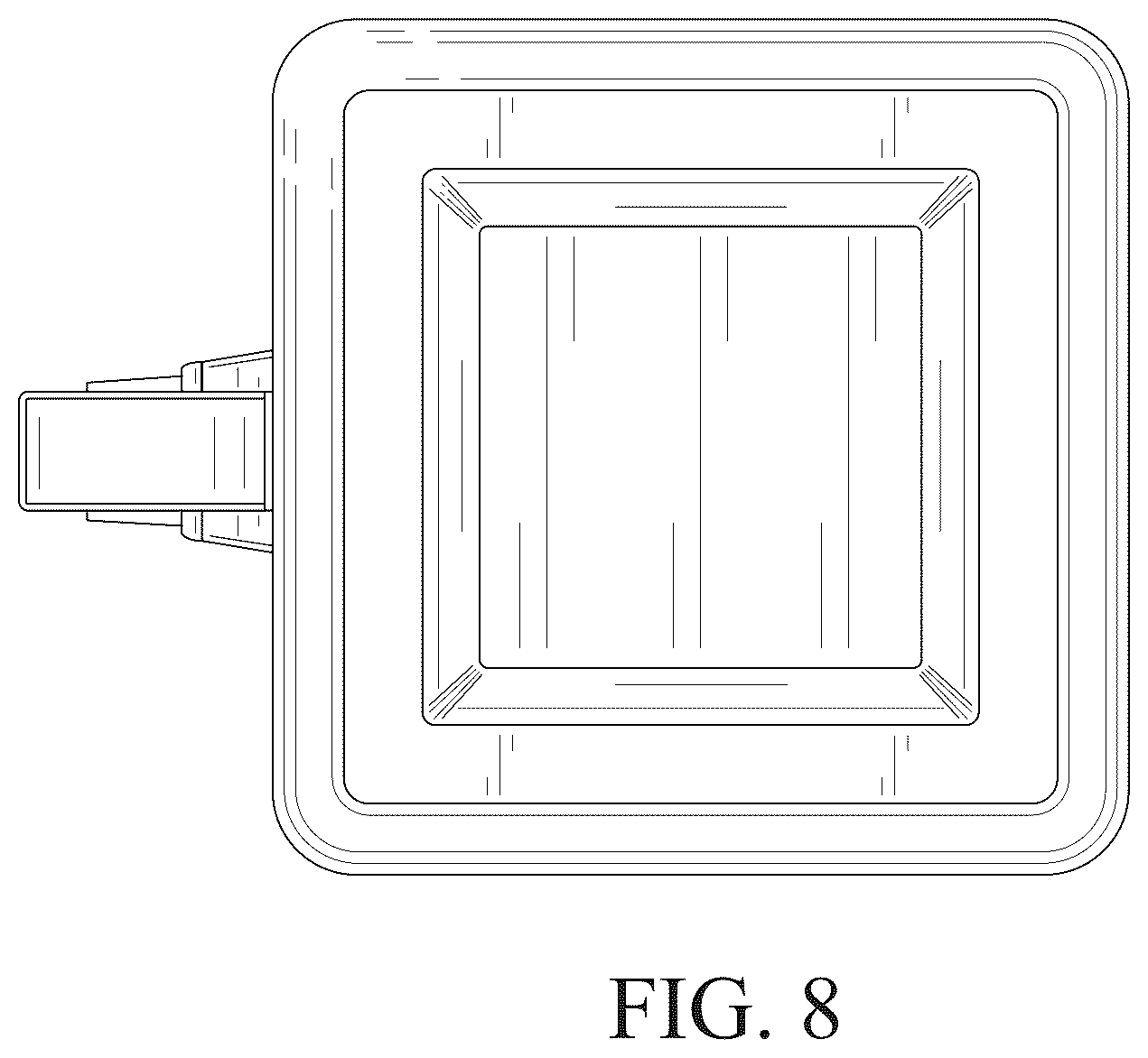 Patent USD1043358 Figure 8 – Bottle