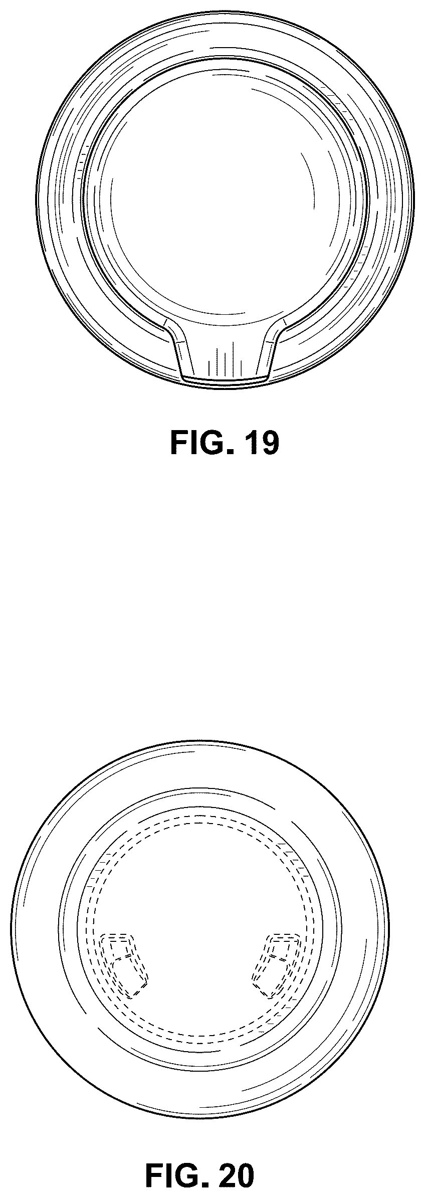 Patent USD1043359 Figure 18 – Bottle and pump head assembly