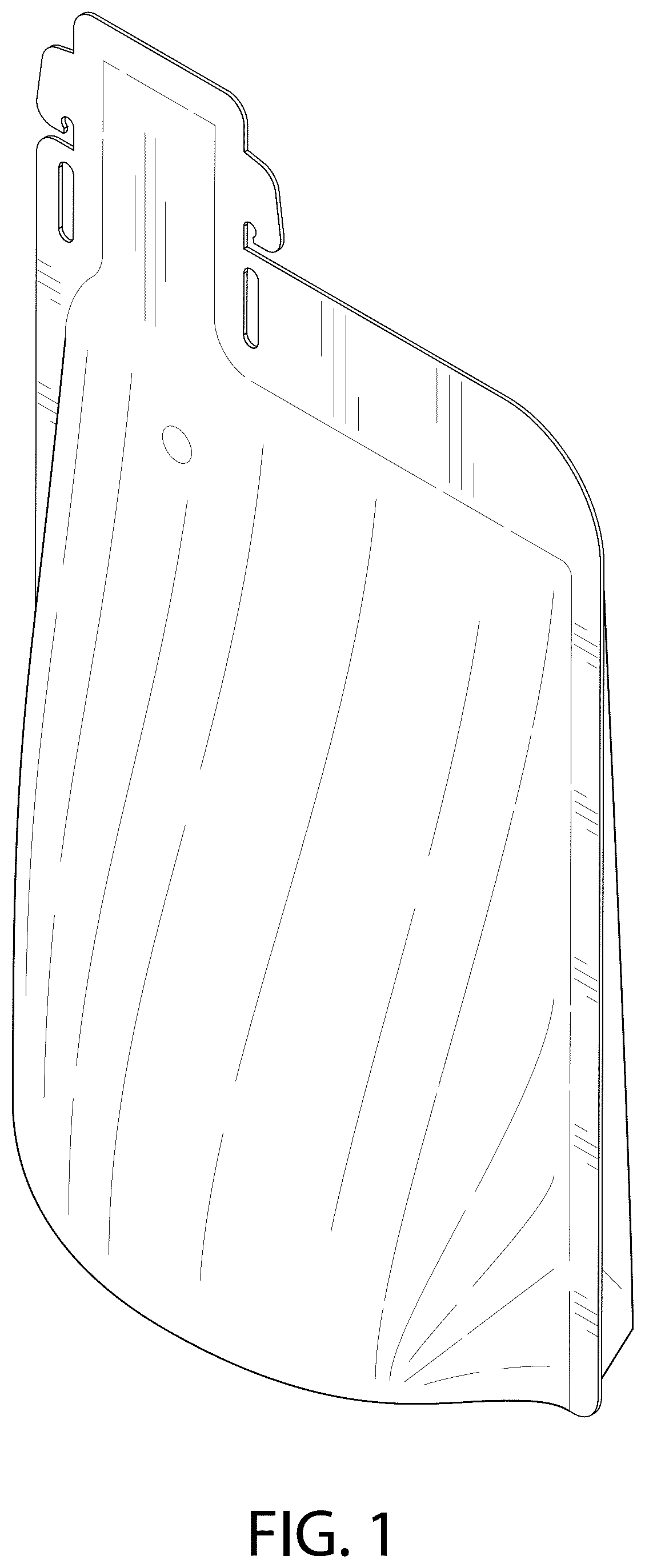 Patent USD1043362 Figure 1 – Pouch