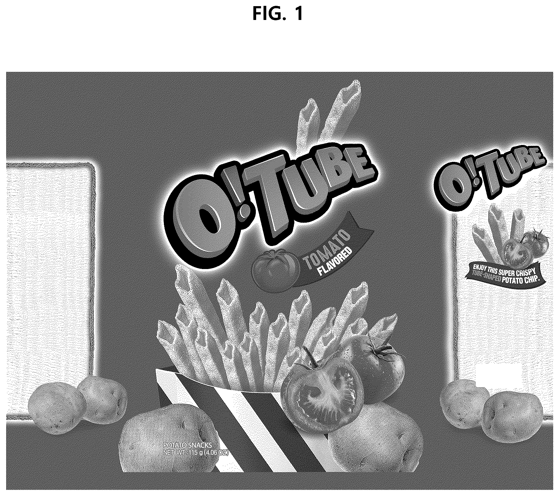 Patent USD1043366 Figure 1 – Snack packaging