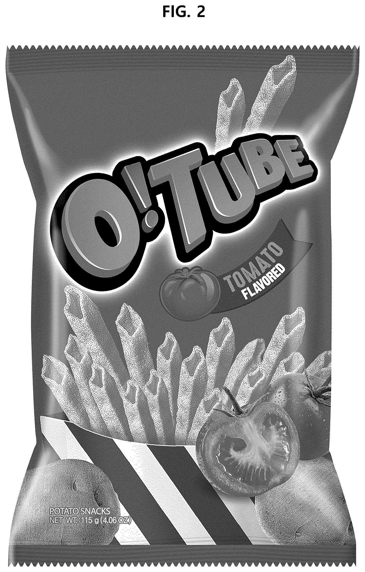 Patent USD1043366 Figure 2 – Snack packaging