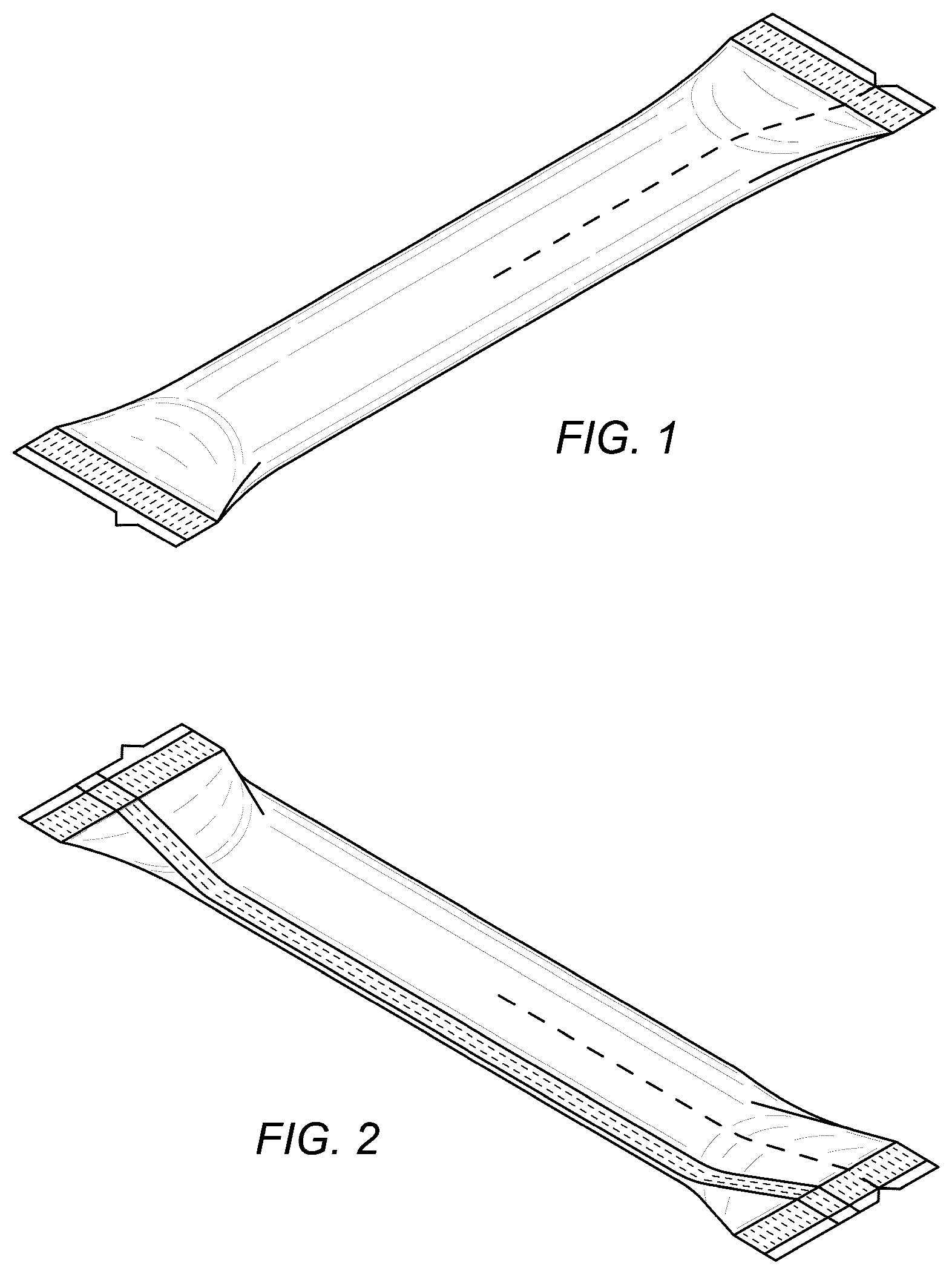 Patent USD1043367 Figure 1 – Tampon wrapper