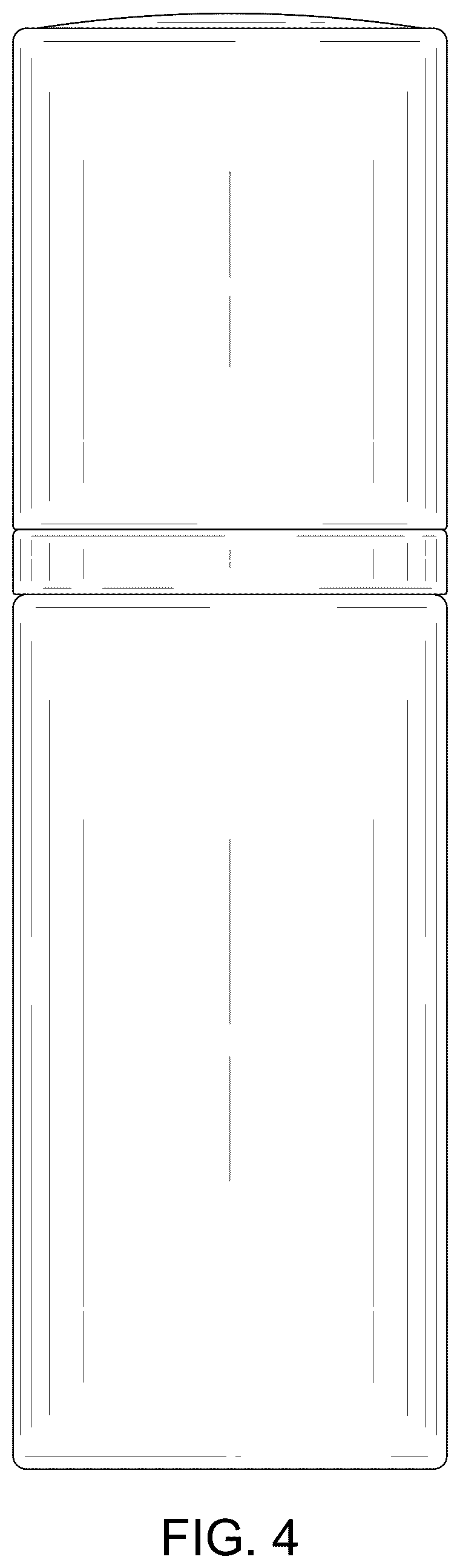 Patent USD1043369 Figure 4 – Cosmetic bottle with attached applicator