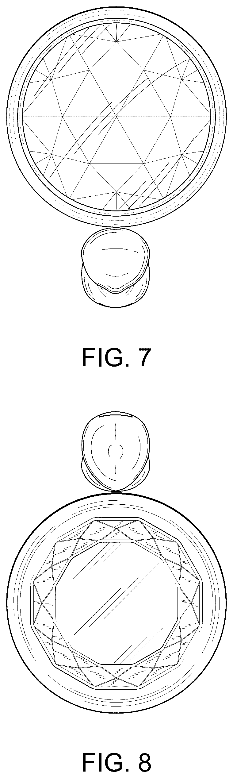 Patent USD1043369 Figure 7 – Cosmetic bottle with attached applicator