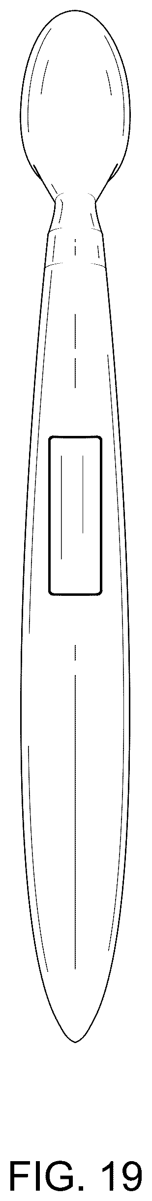 Patent USD1043369 Figure 17 – Cosmetic bottle with attached applicator