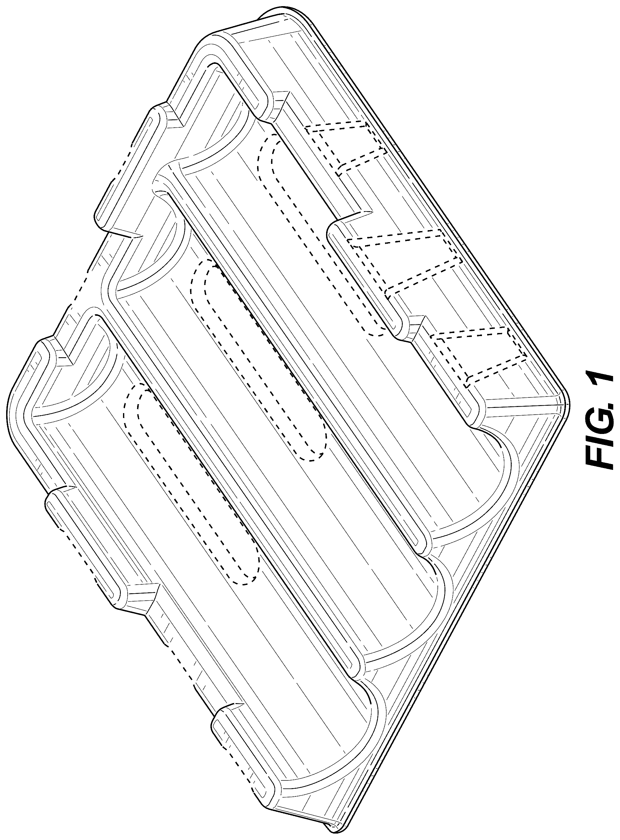 Patent USD1043370 Figure 1 – Packaging