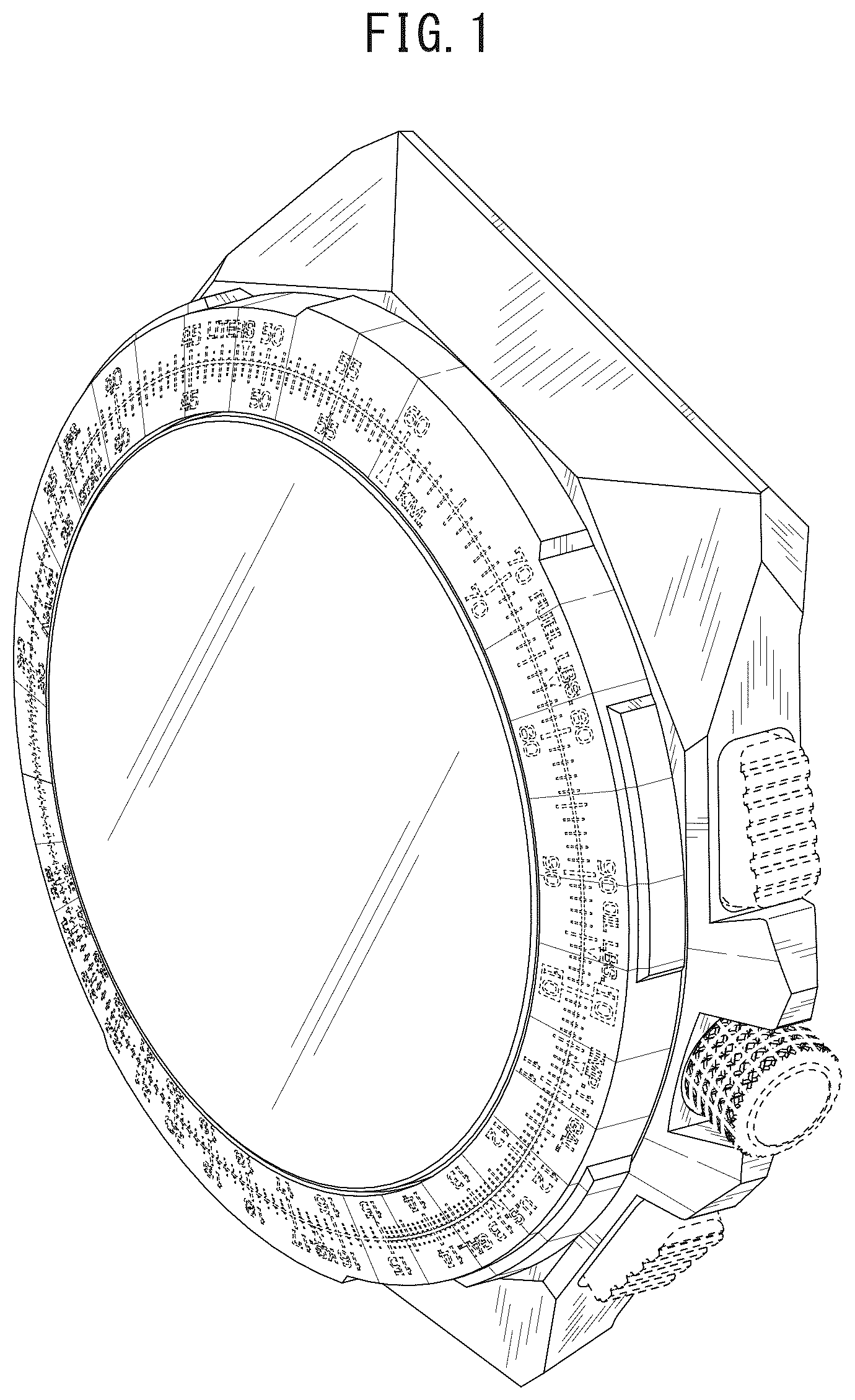 Patent USD1043371 Figure 1 – Watchcase