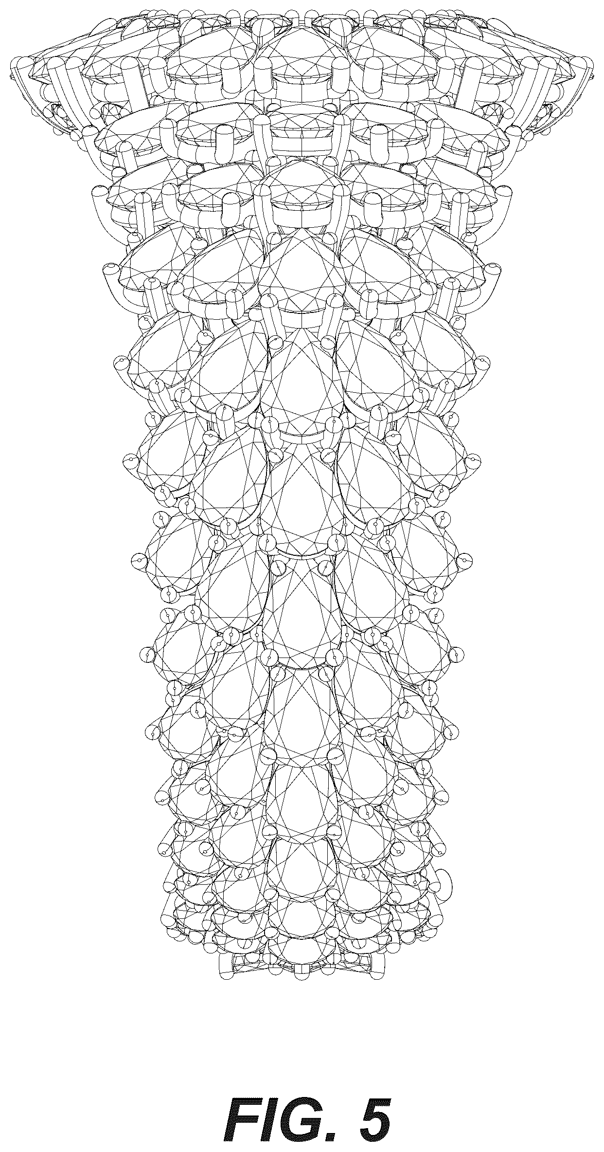 Patent USD1043373 Figure 5 – Watch case with bracelet