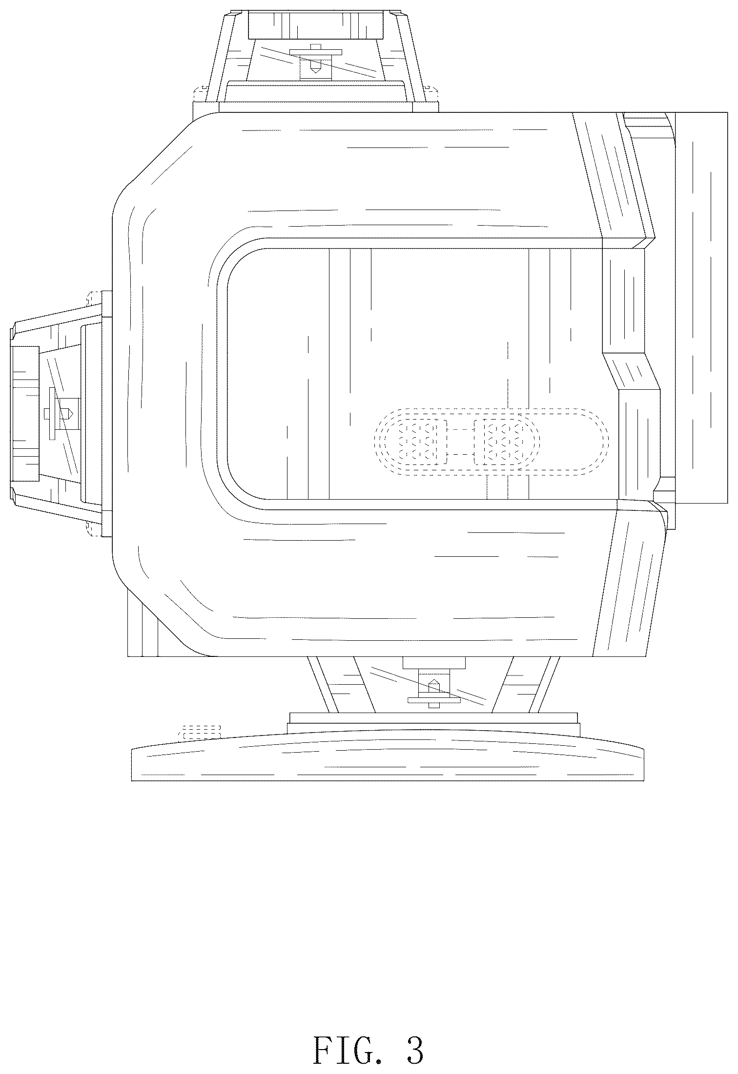 Patent USD1043378 Figure 3 – Laser level