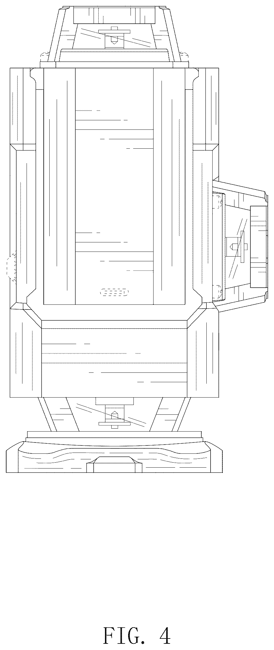 Patent USD1043378 Figure 4 – Laser level