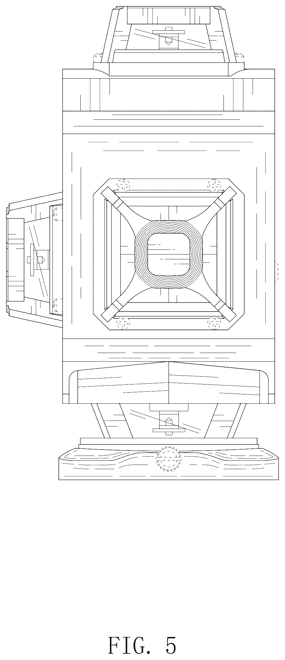 Patent USD1043378 Figure 5 – Laser level