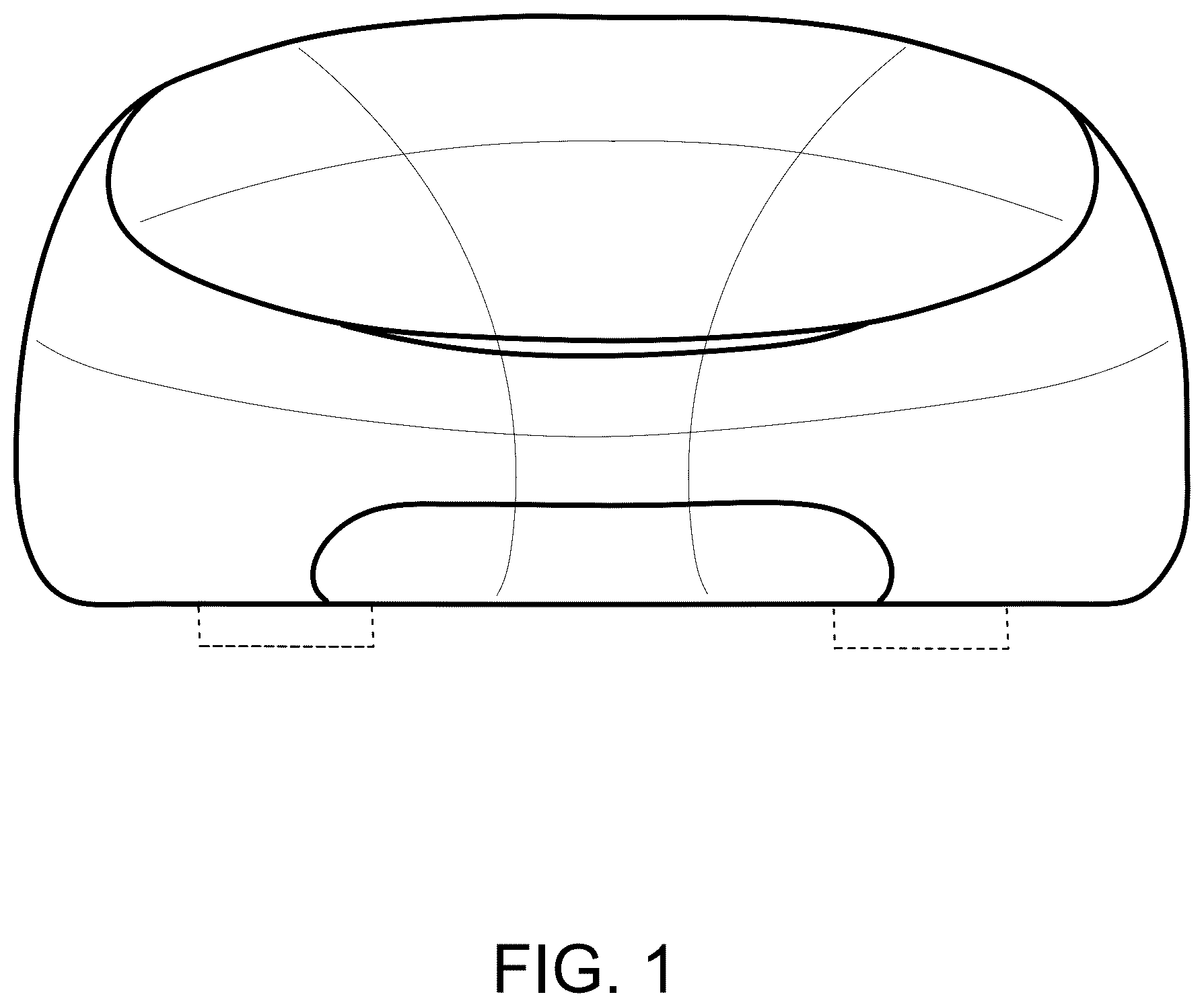 Patent USD1043379 Figure 1 – Automatic door opener