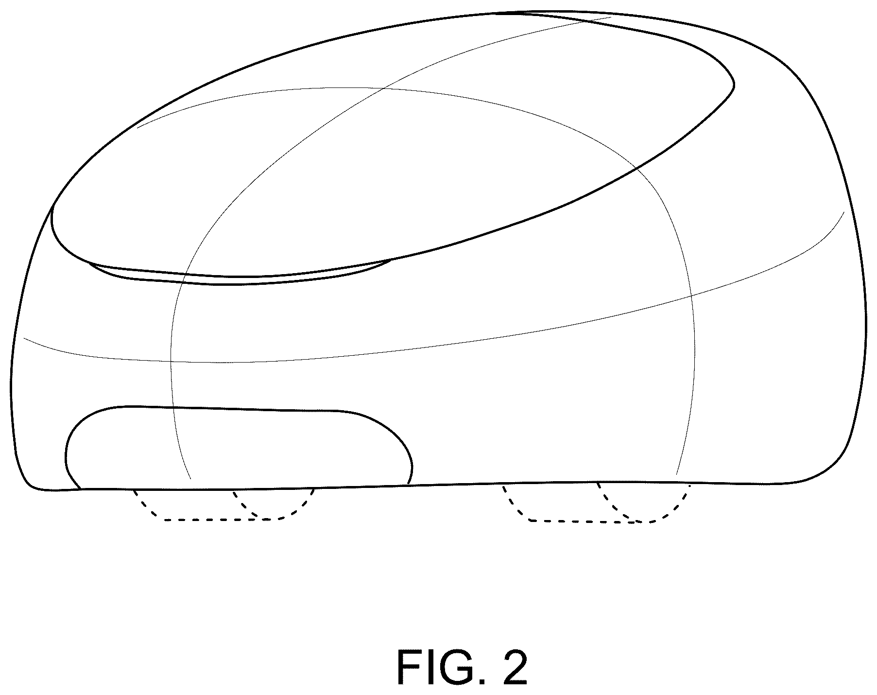 Patent USD1043379 Figure 2 – Automatic door opener