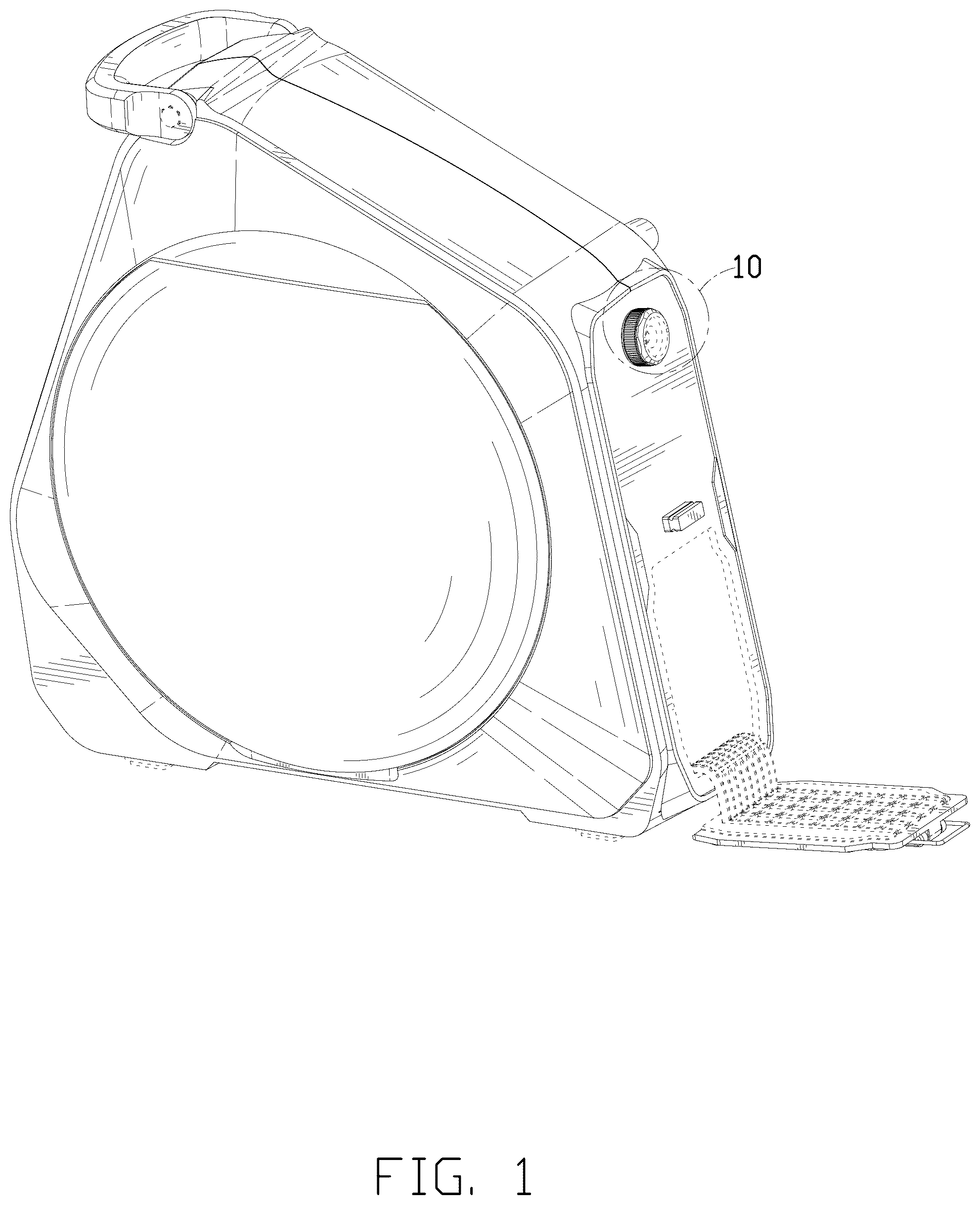 Patent USD1043383 Figure 1 – Threader