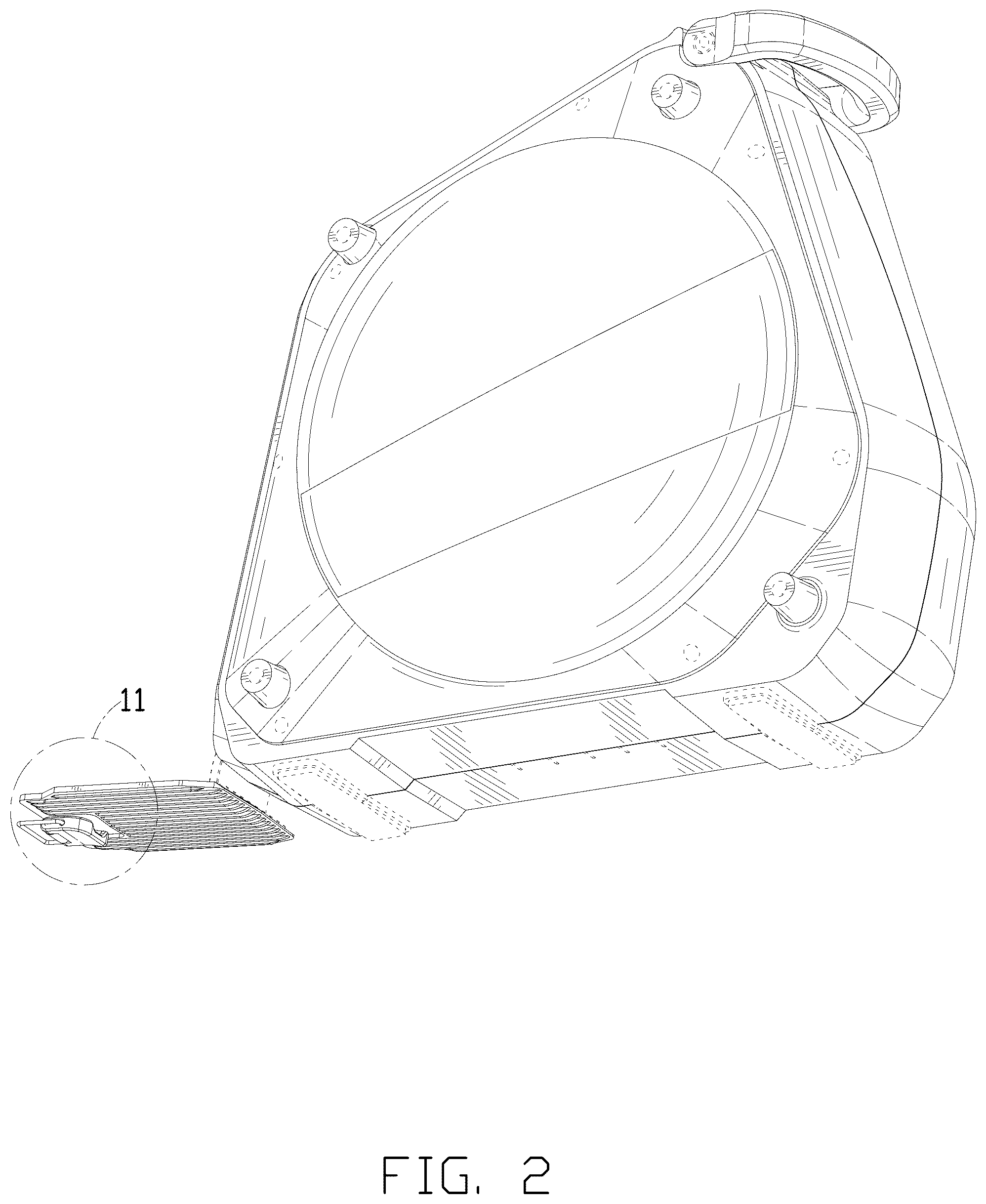 Patent USD1043383 Figure 2 – Threader
