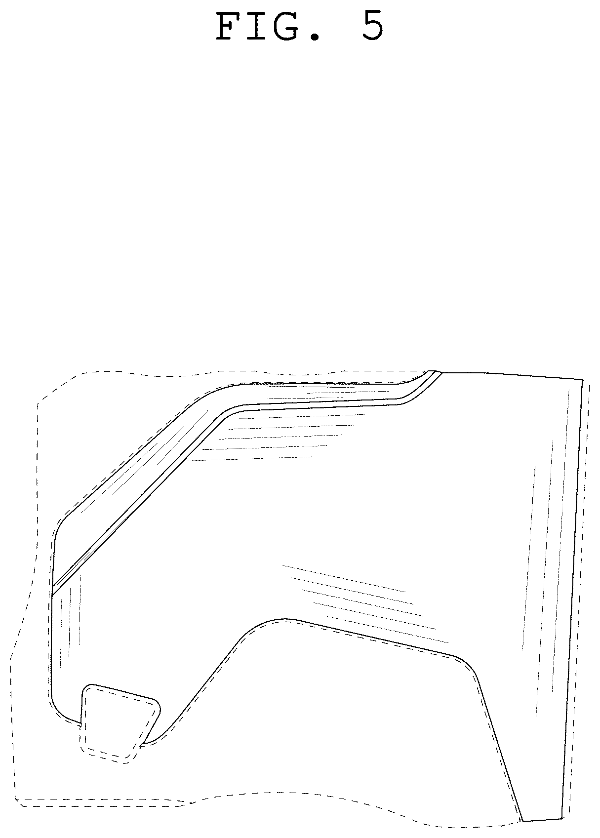 Patent USD1043384 Figure 5 – Case for electronic device