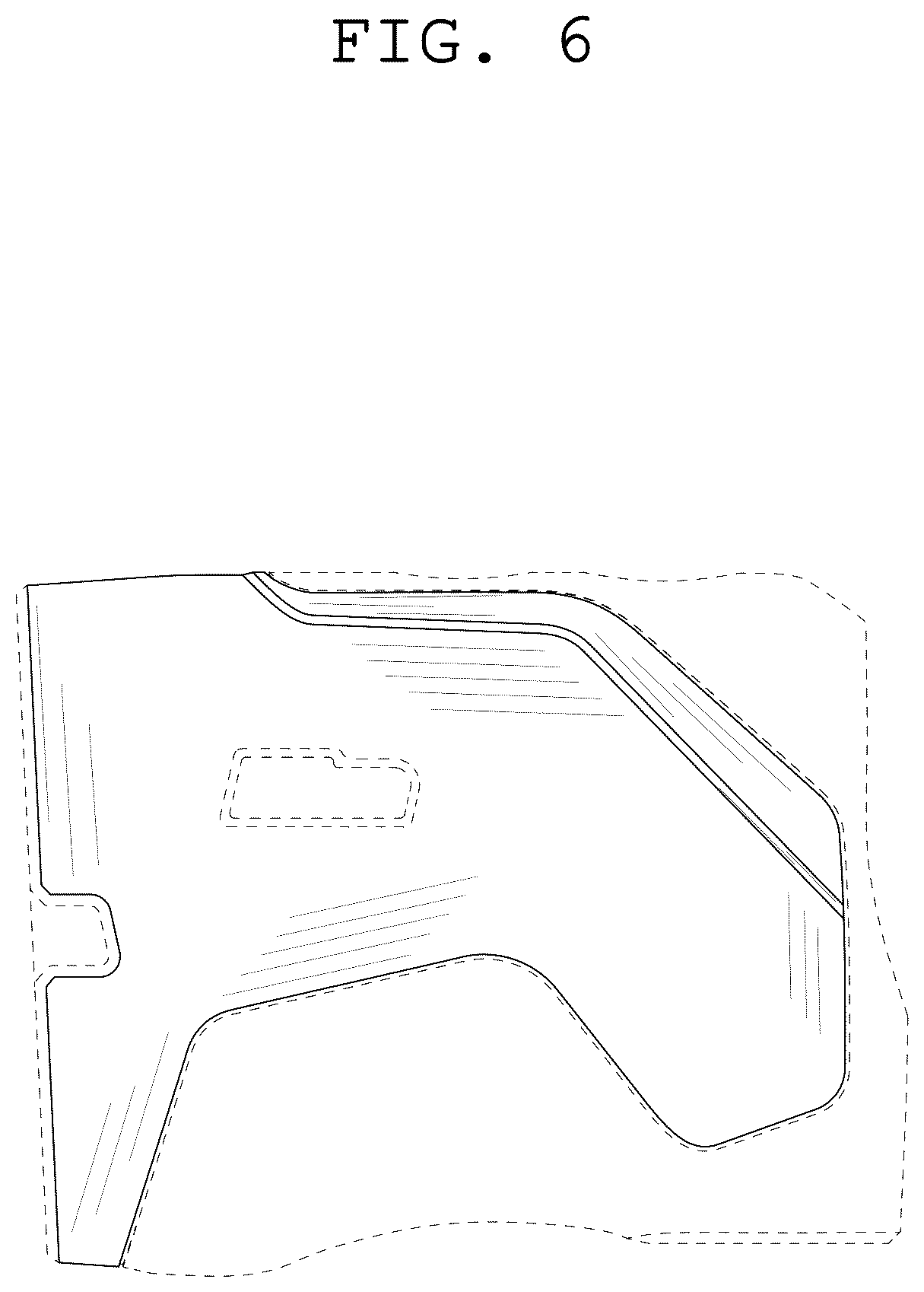 Patent USD1043384 Figure 6 – Case for electronic device