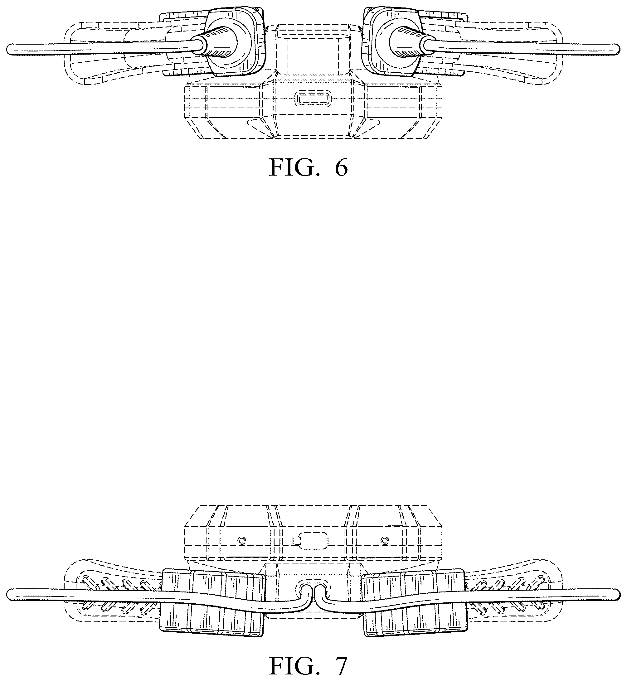 Patent USD1043385 Figure 5 – Battery tester housing