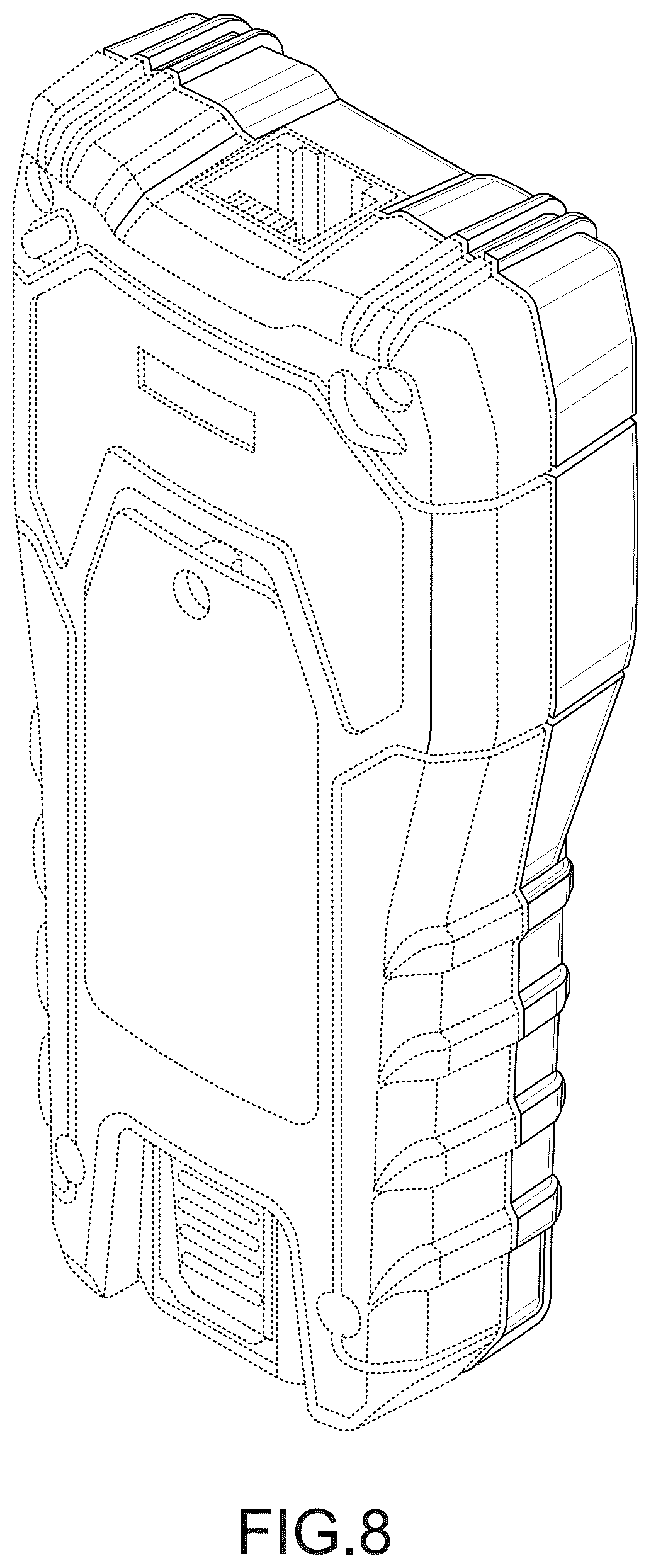 Patent USD1043386 Figure 5 – Cable tester
