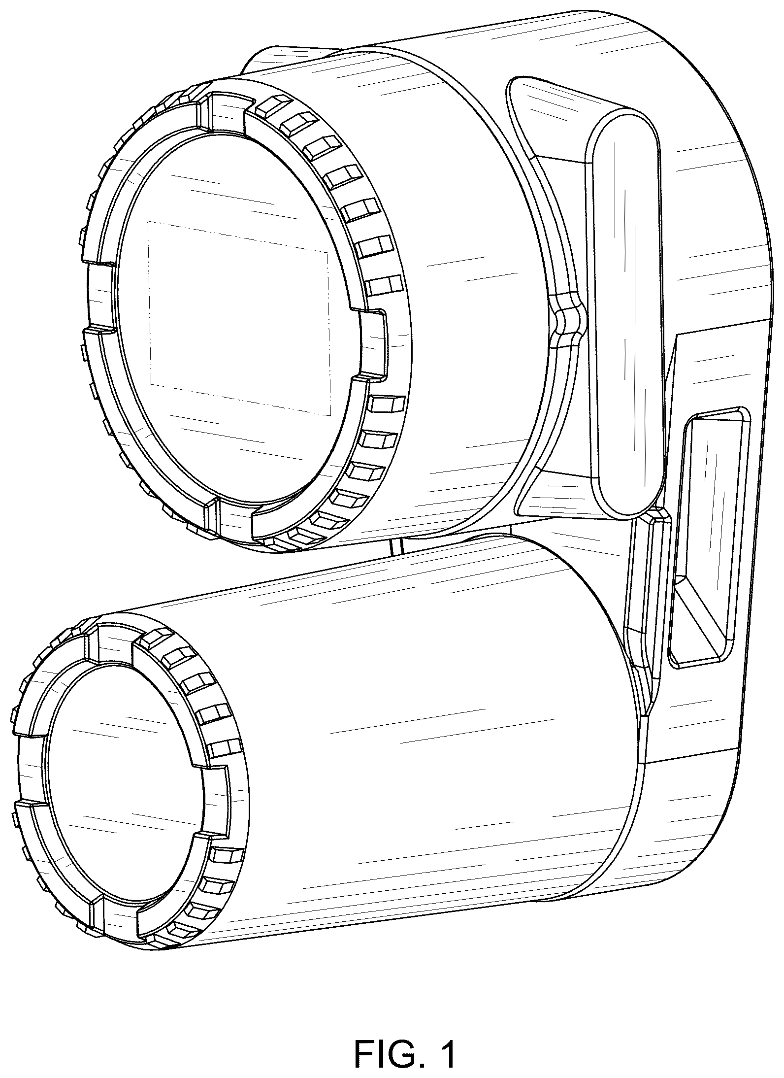 Patent USD1043387 Figure 1 – Gas analyzer cover