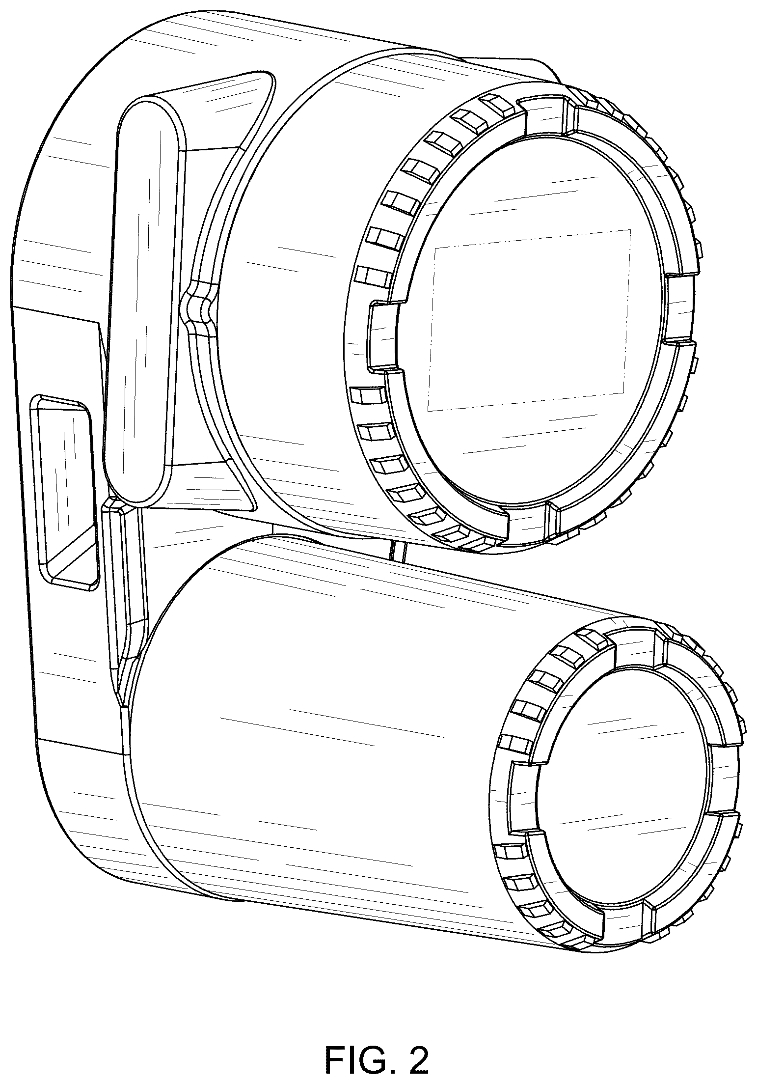Patent USD1043387 Figure 2 – Gas analyzer cover