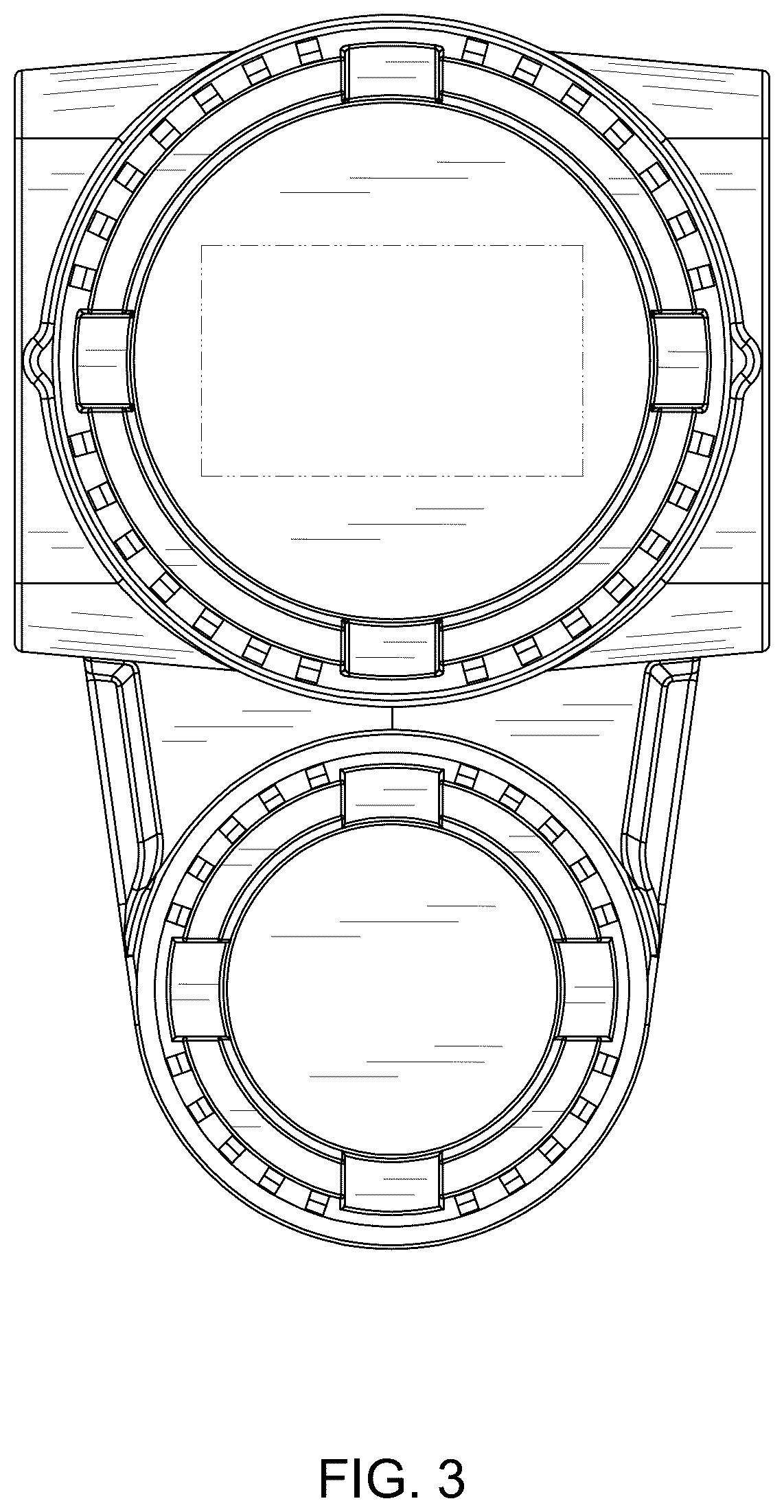 Patent USD1043387 Figure 3 – Gas analyzer cover
