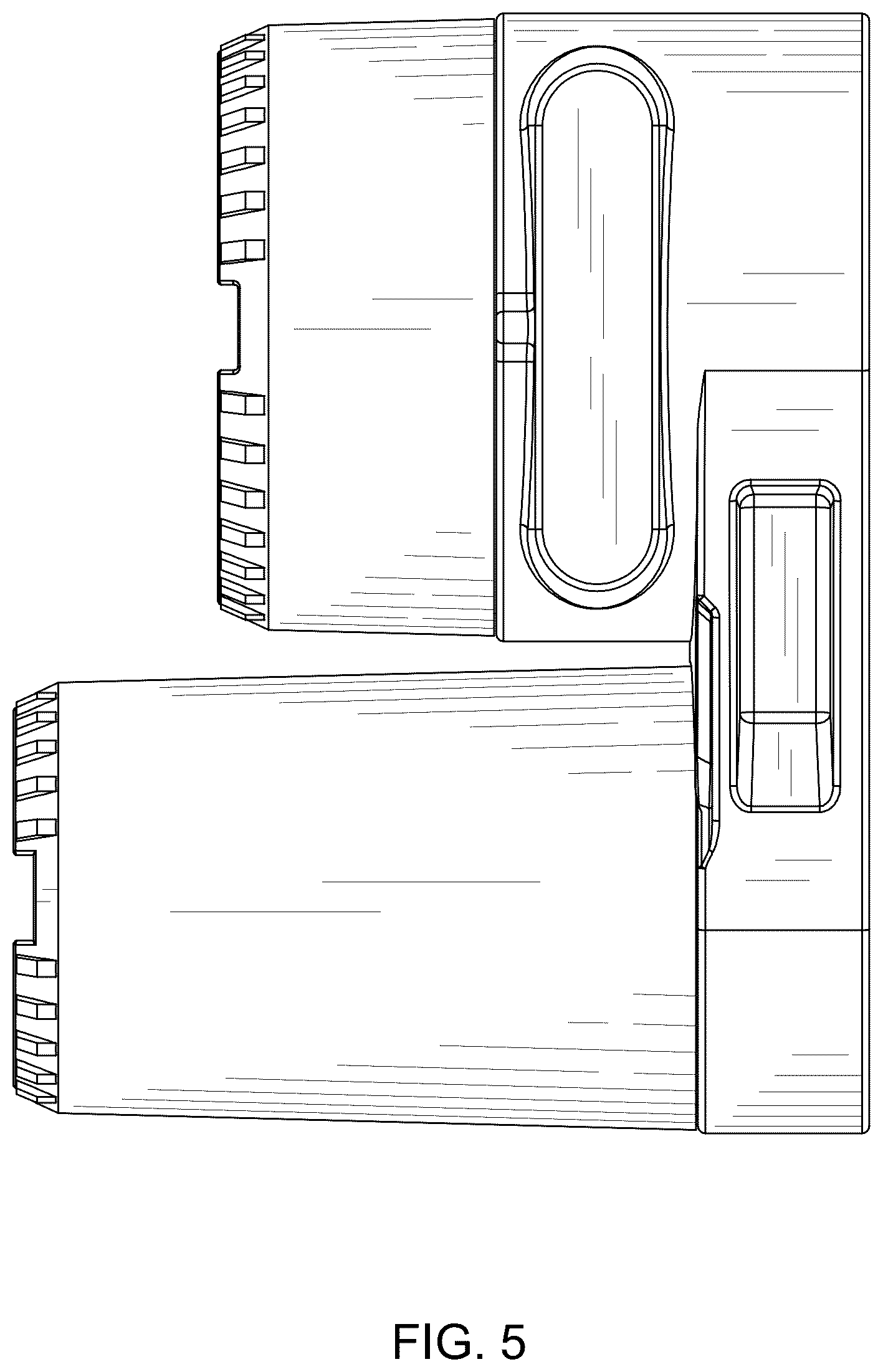 Patent USD1043387 Figure 5 – Gas analyzer cover
