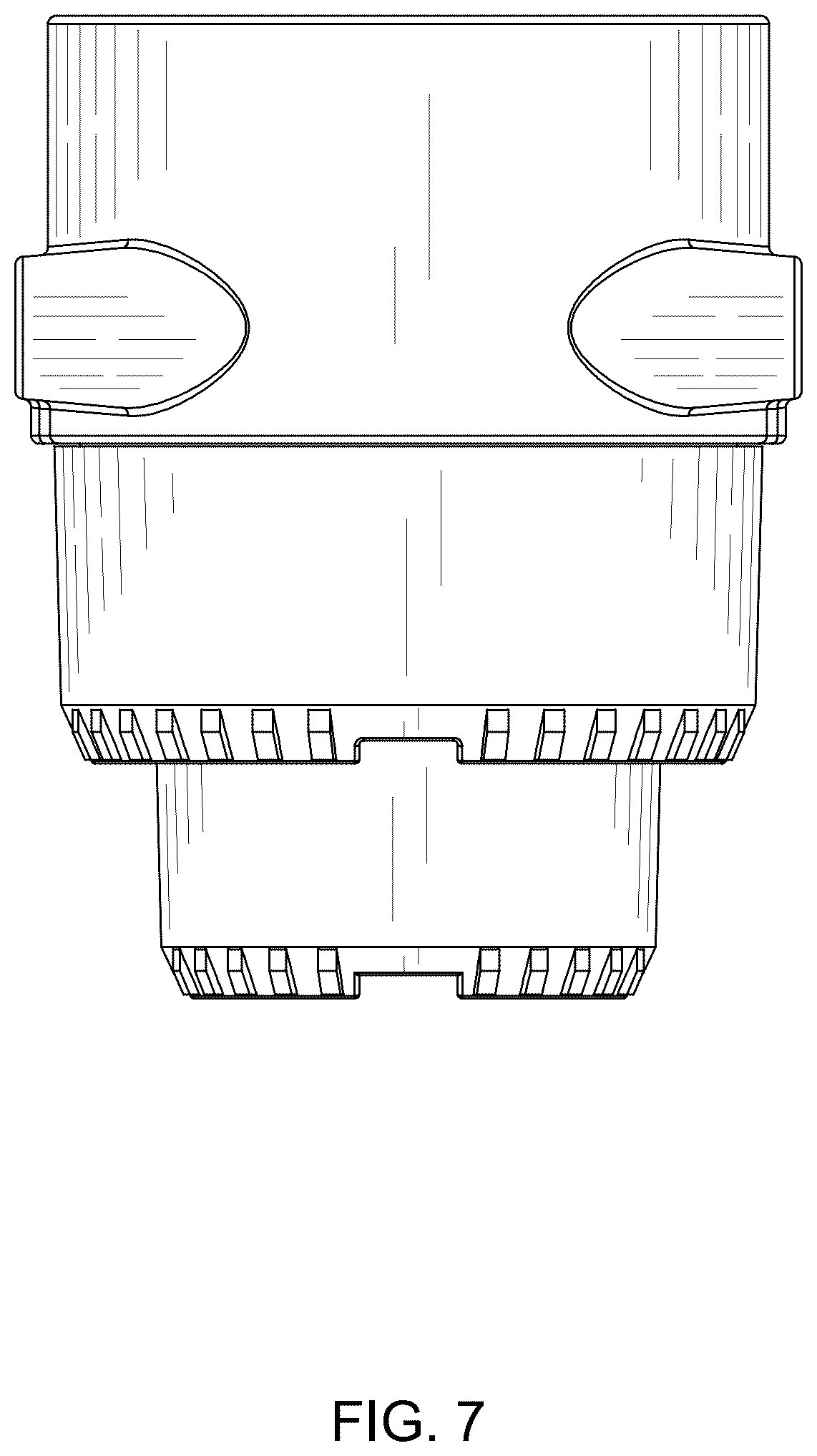 Patent USD1043387 Figure 7 – Gas analyzer cover