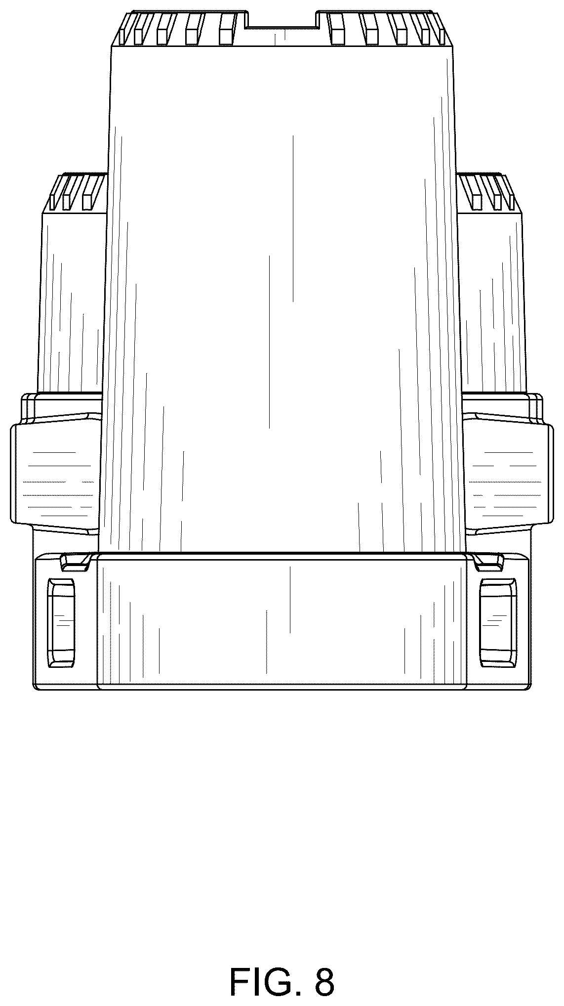 Patent USD1043387 Figure 8 – Gas analyzer cover