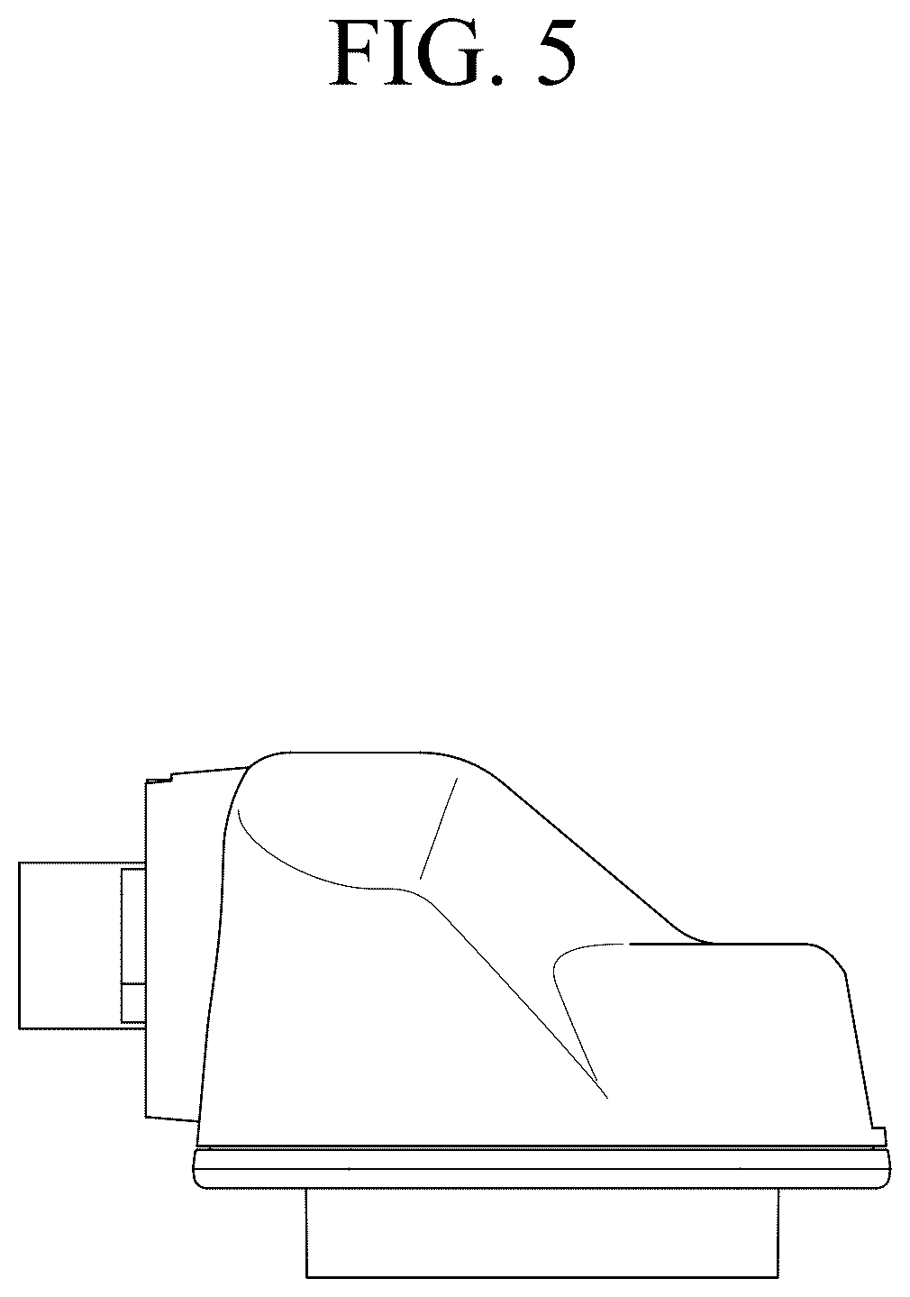 Patent USD1043388 Figure 5 – Vibration sensor case