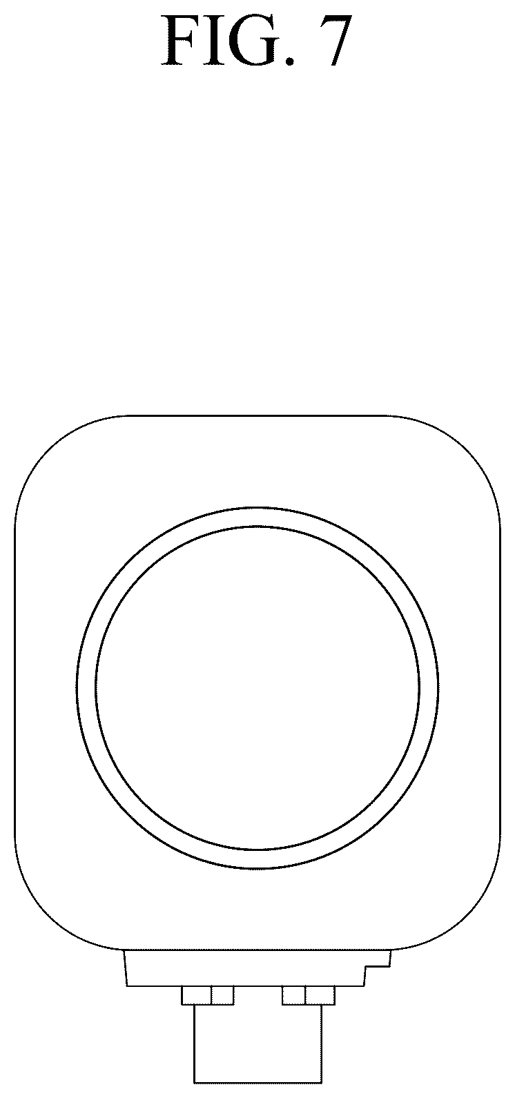 Patent USD1043388 Figure 7 – Vibration sensor case