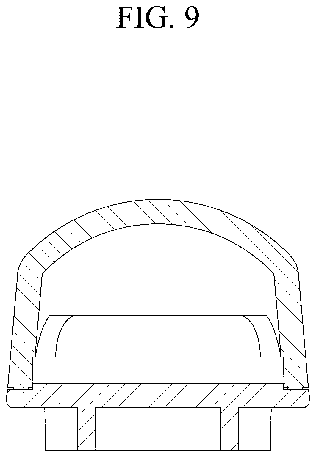 Patent USD1043388 Figure 9 – Vibration sensor case