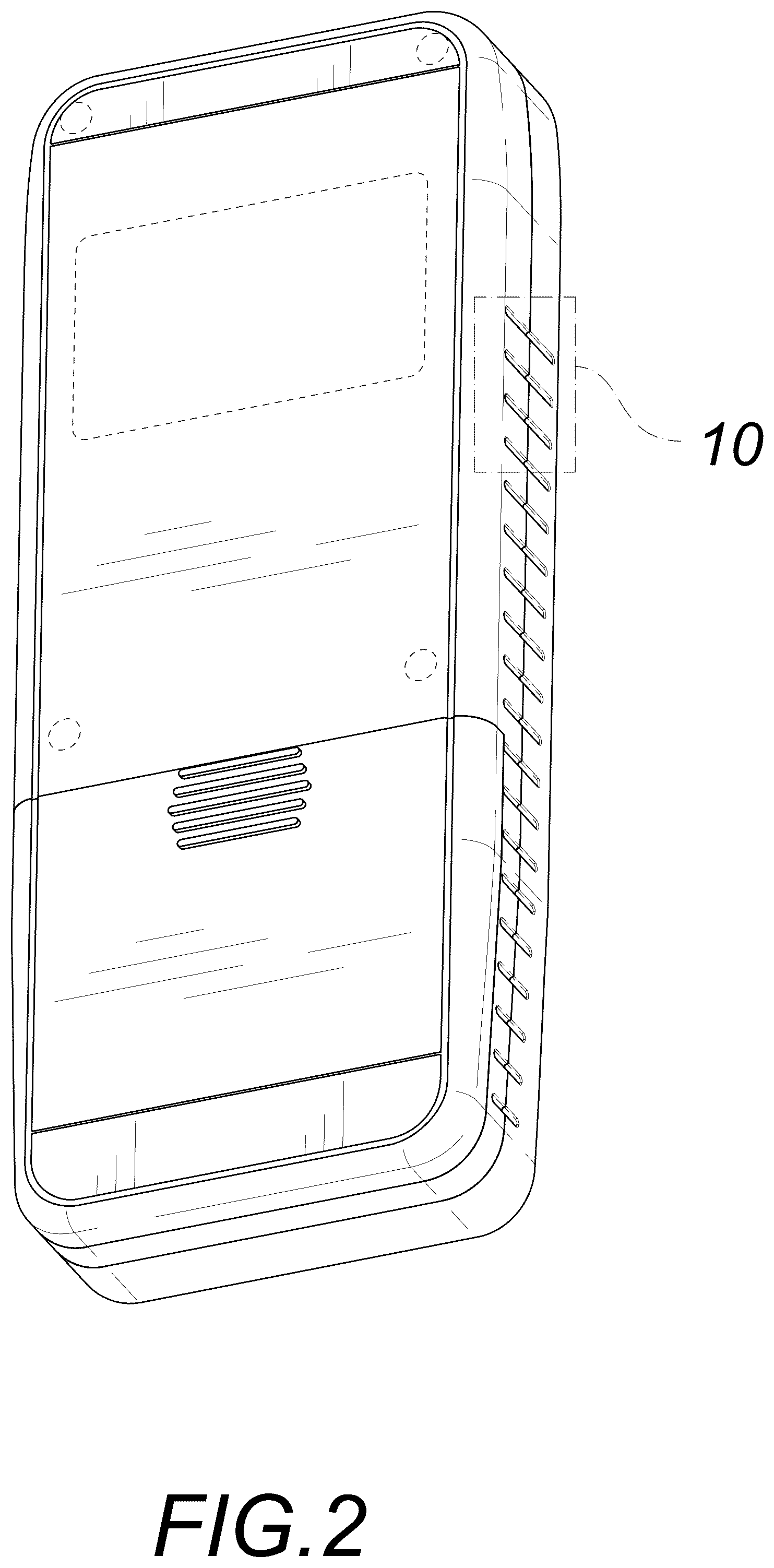 Patent USD1043389 Figure 2 – Tire pressure relearn tool
