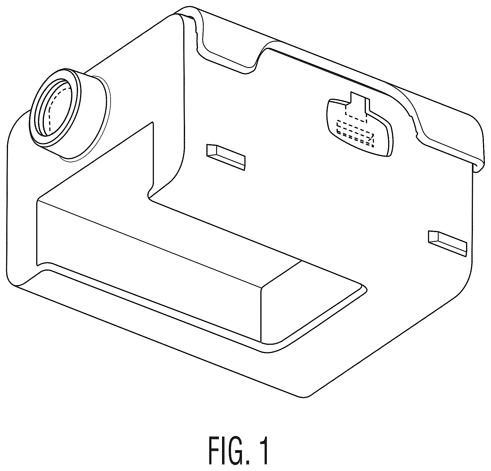 Patent USD1043393 Figure 1 – Measurement device holder