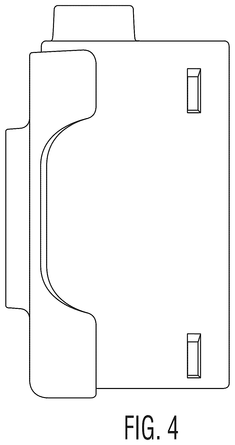 Patent USD1043393 Figure 4 – Measurement device holder