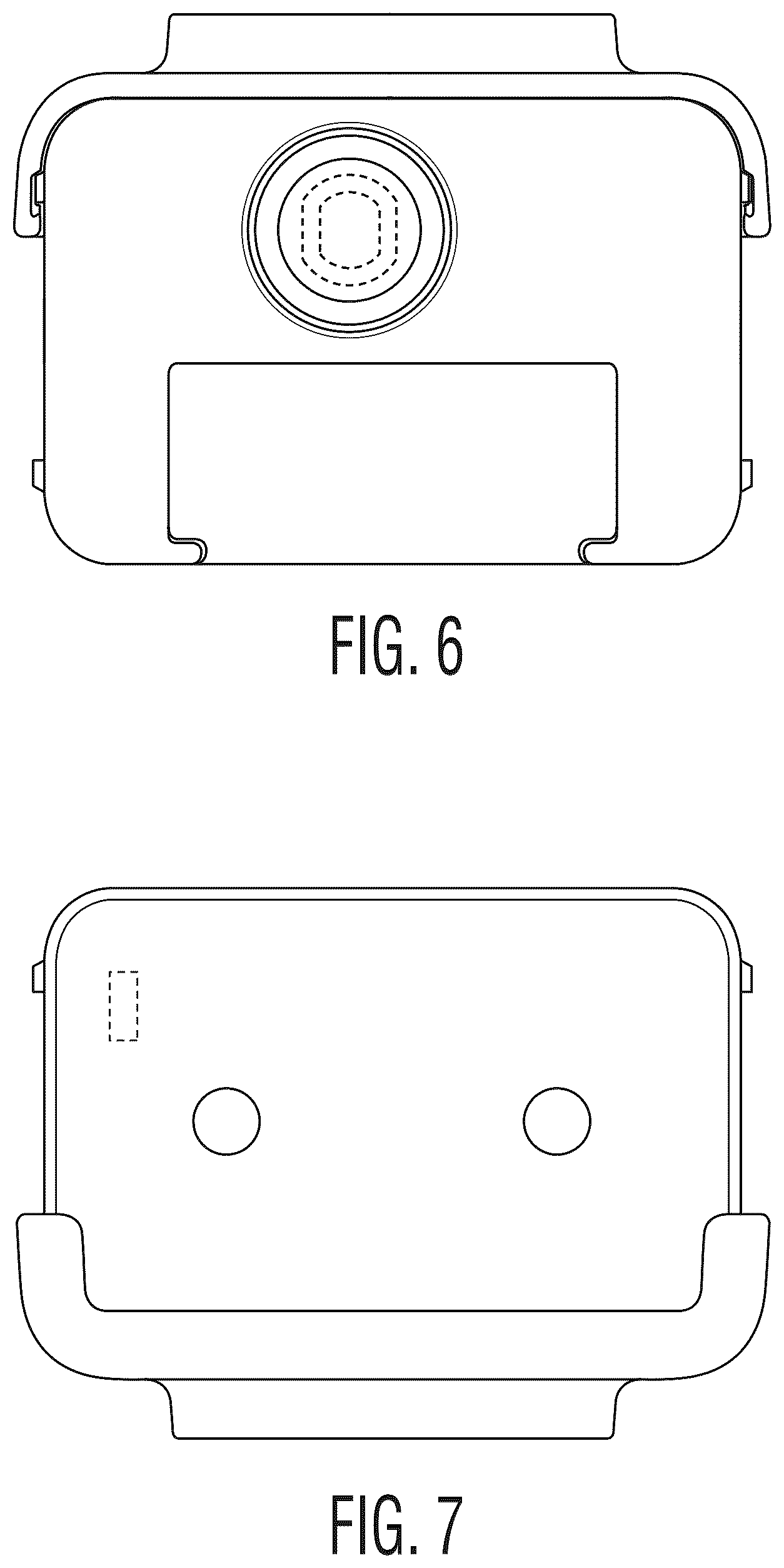 Patent USD1043393 Figure 6 – Measurement device holder
