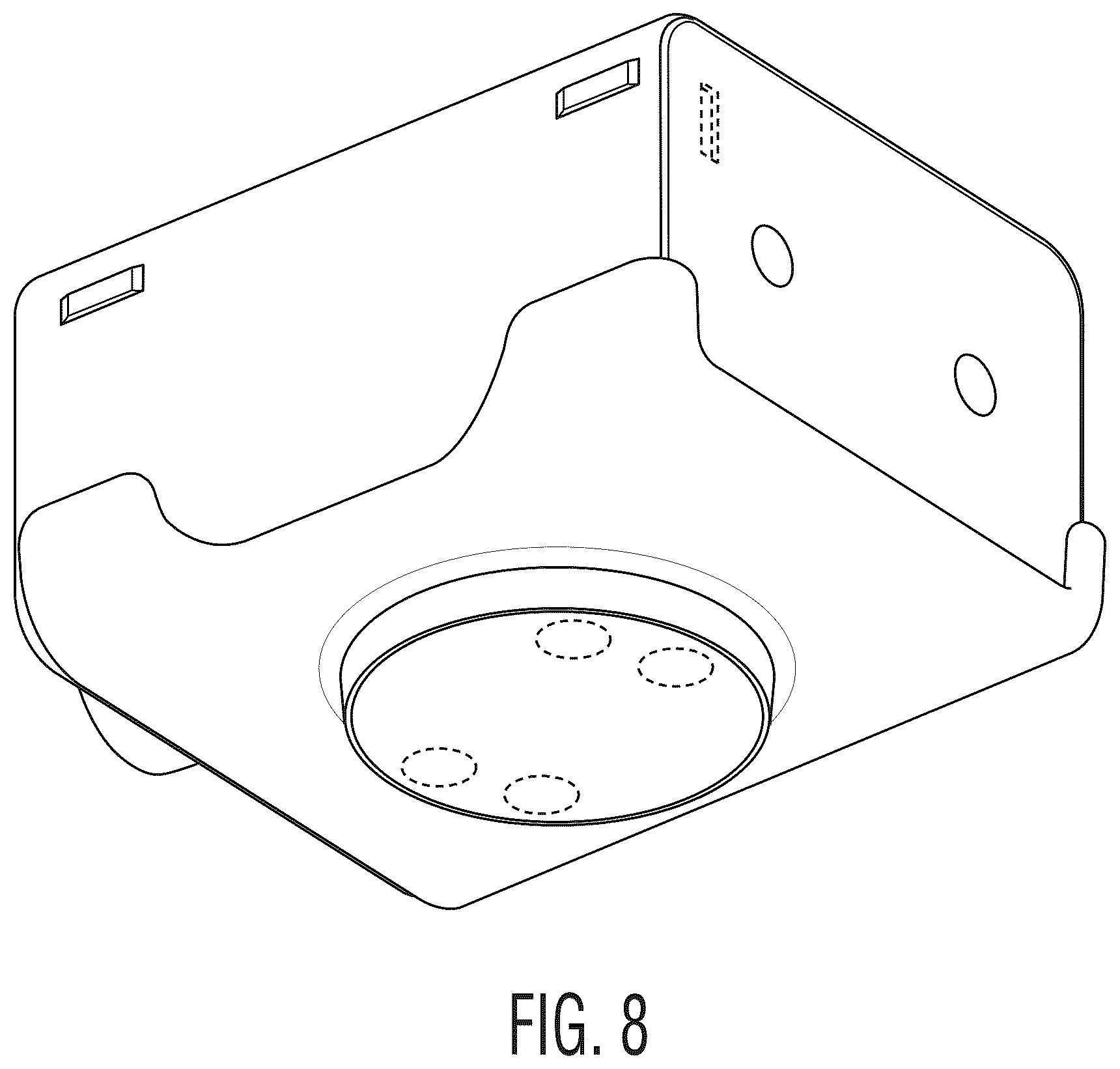 Patent USD1043393 Figure 7 – Measurement device holder