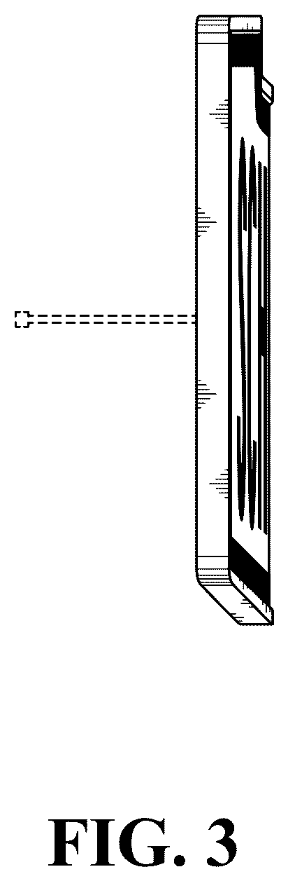 Patent USD1043395 Figure 3 – Led light panel