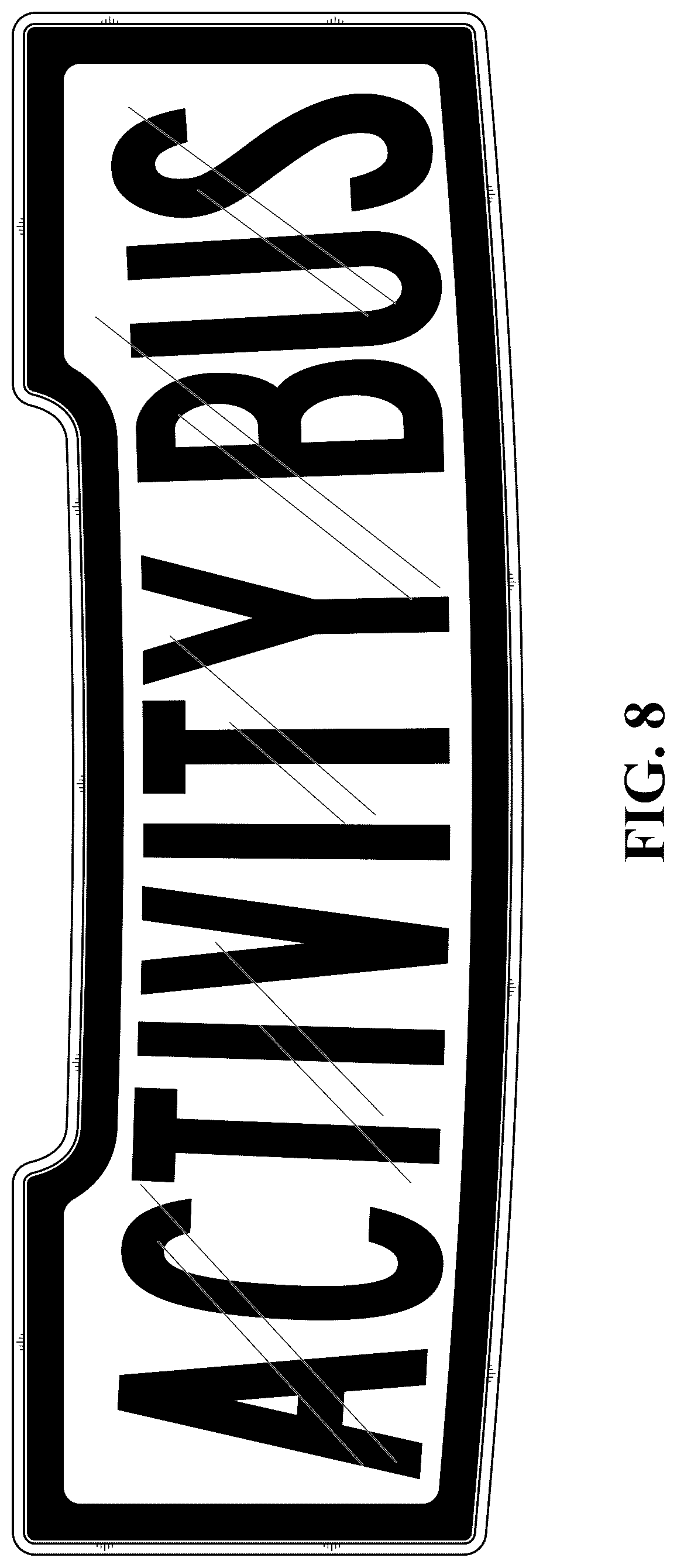 Patent USD1043395 Figure 8 – Led light panel