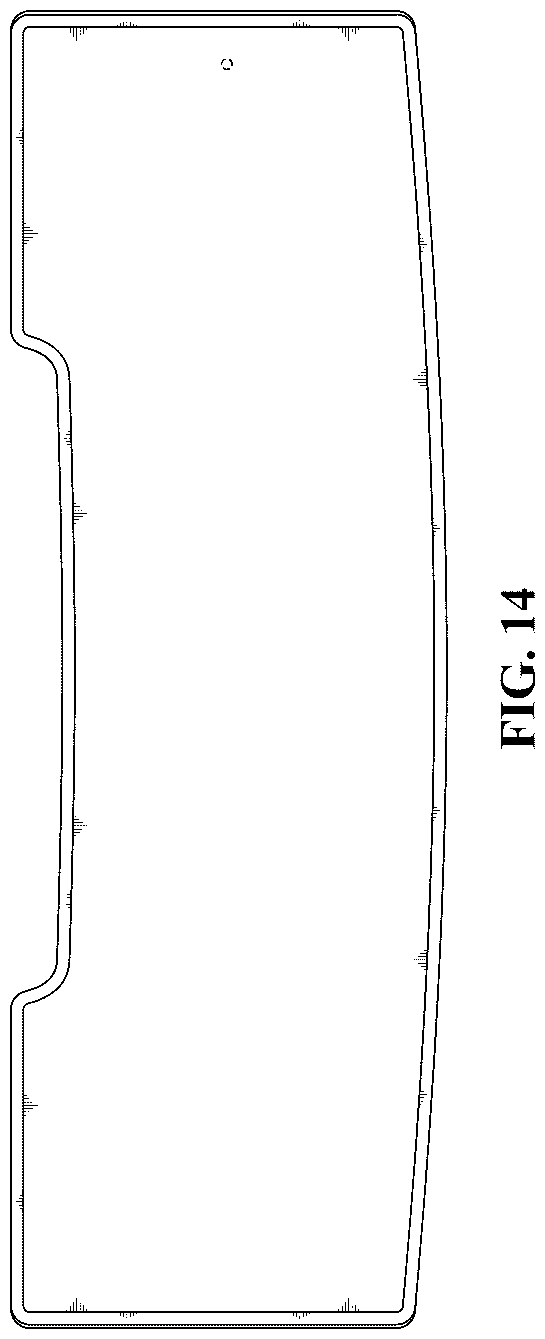 Patent USD1043395 Figure 14 – Led light panel