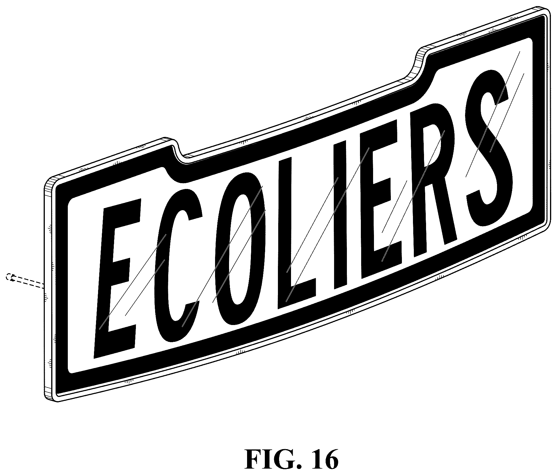 Patent USD1043395 Figure 16 – Led light panel