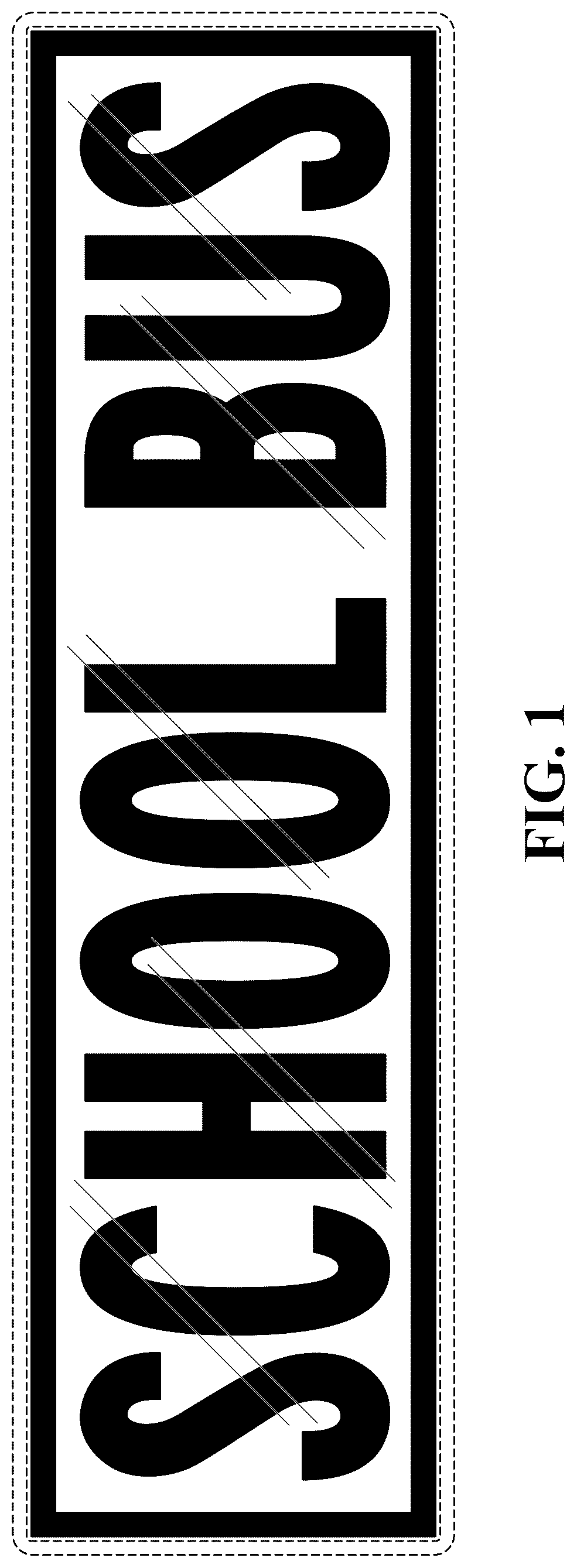 Patent USD1043396 Figure 1 – LED light panel