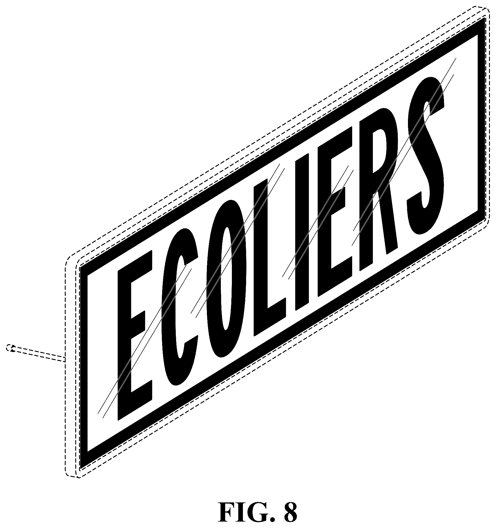 Patent USD1043396 Figure 8 – LED light panel