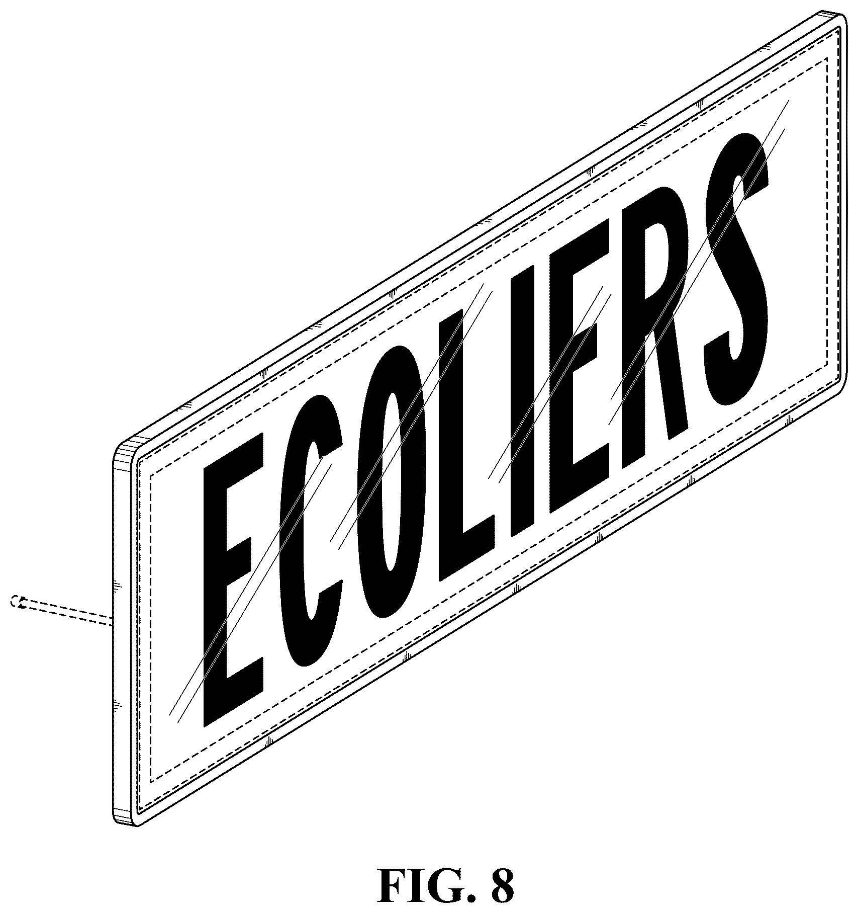 Patent USD1043397 Figure 8 – LED light panel