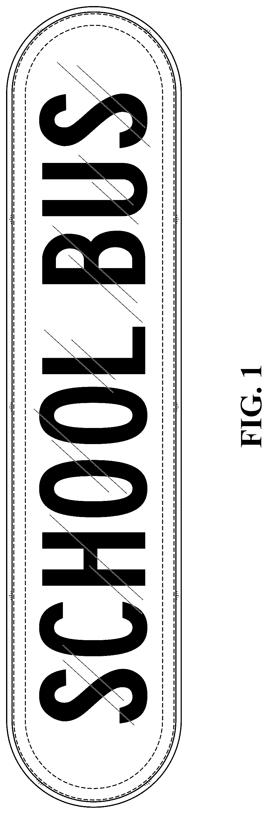 Patent USD1043399 — LED light panel — Figure 1