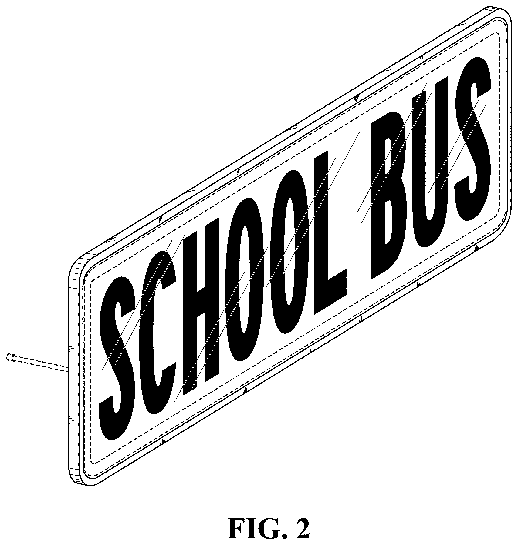 Patent USD1043400 Figure 2 – LED light panel