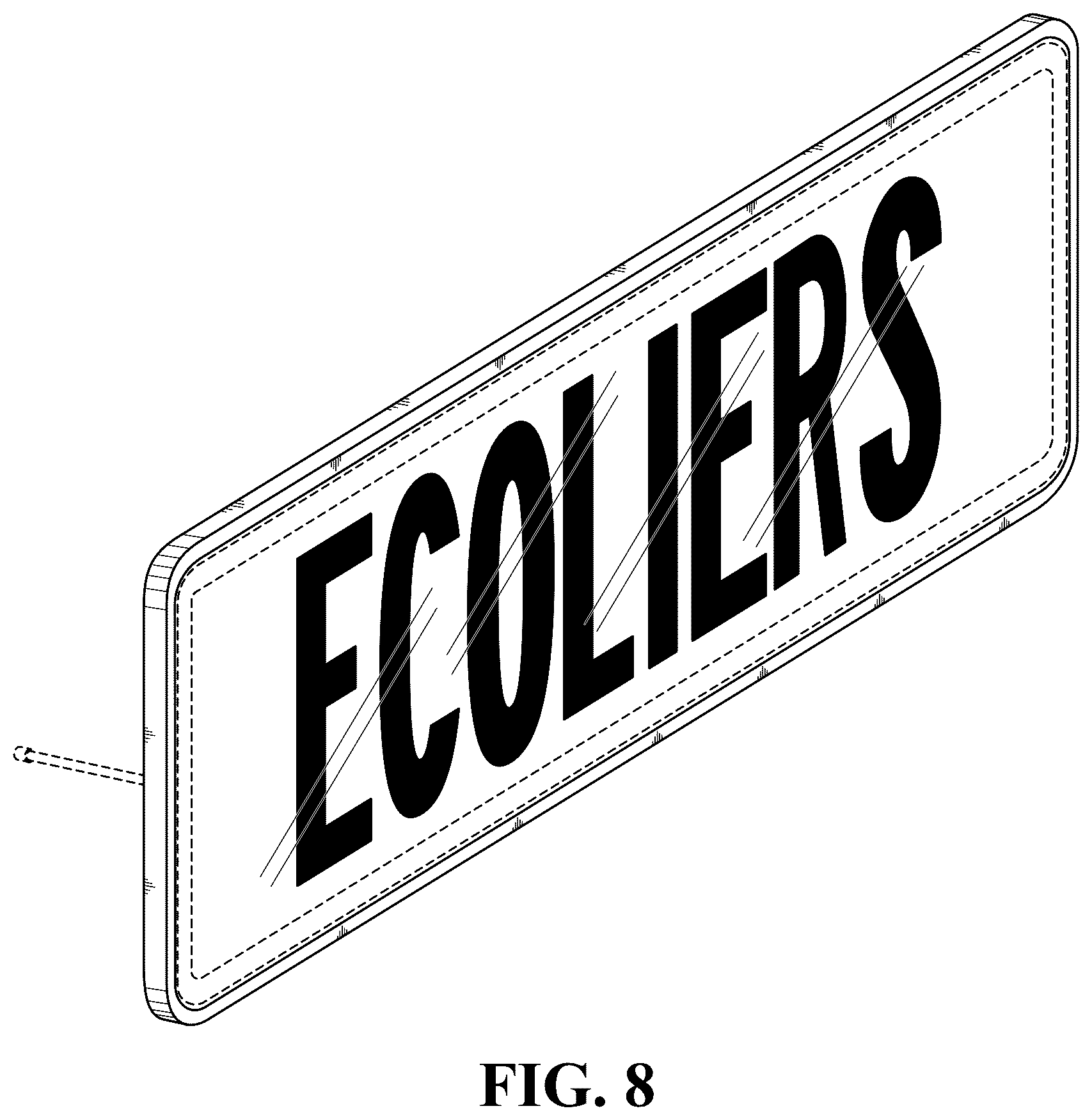 Patent USD1043400 Figure 8 – LED light panel