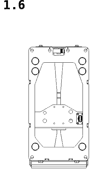 Patent USD1043401 Figure 6 – Crash barrier system for contraflow management