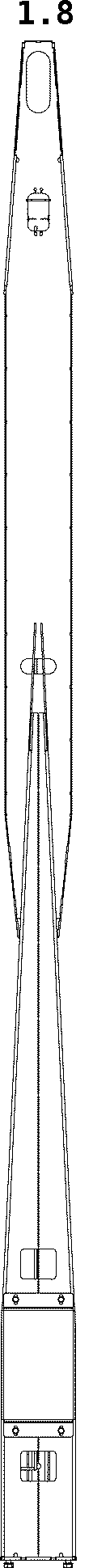 Patent USD1043401 Figure 8 – Crash barrier system for contraflow management